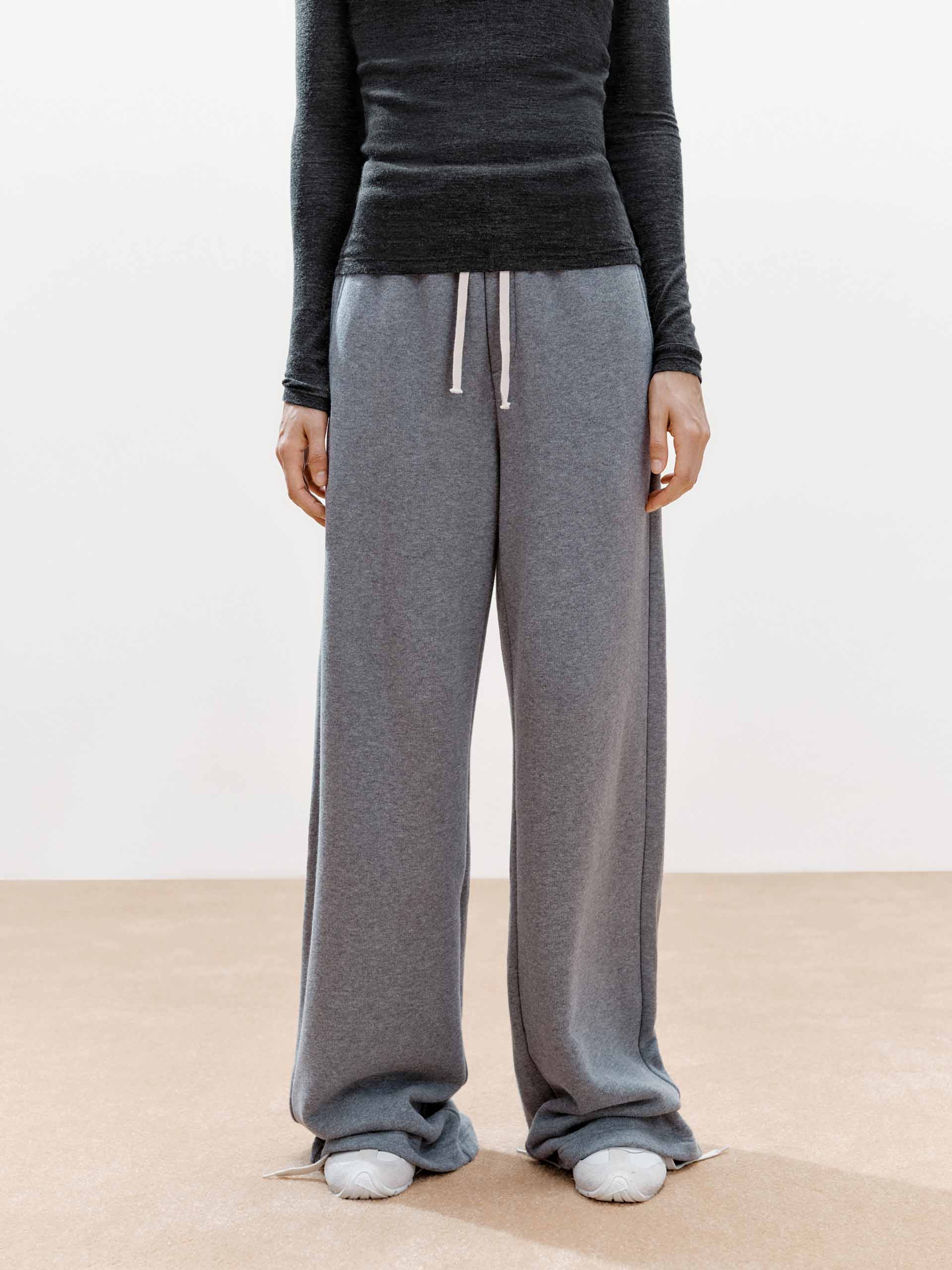 Cotton Trousers With Drawstring