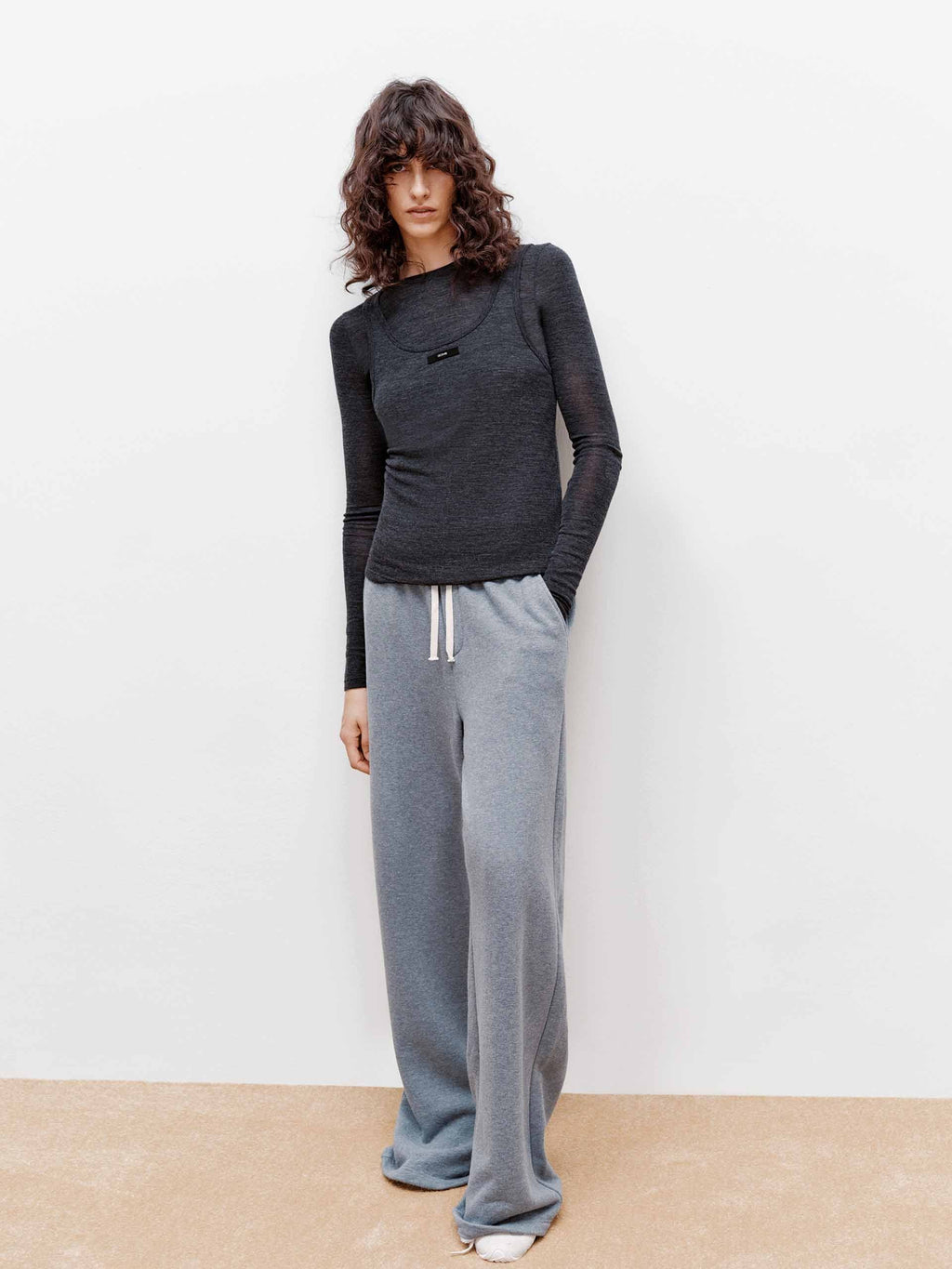 Cotton Trousers With Drawstring