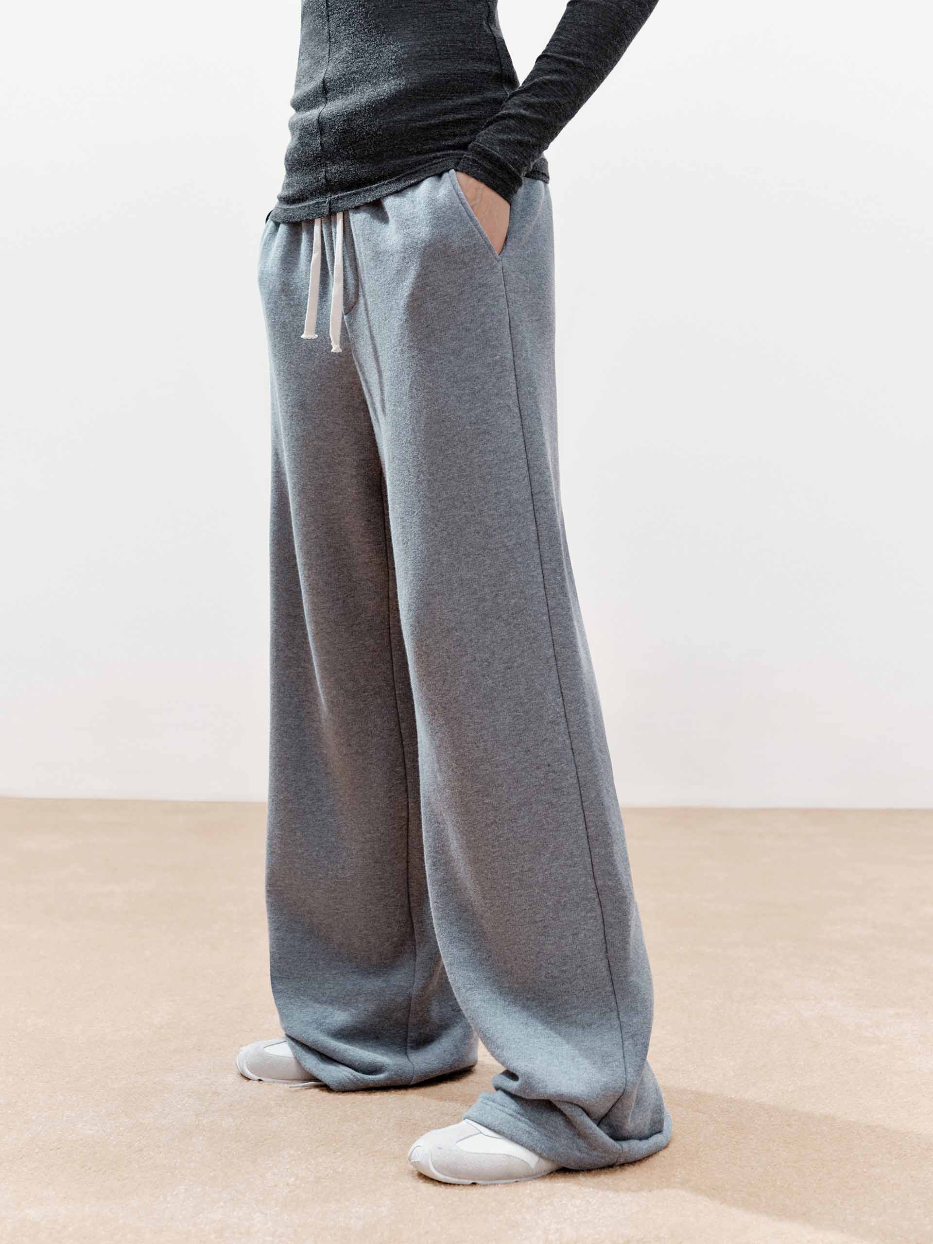 Cotton Trousers With Drawstring