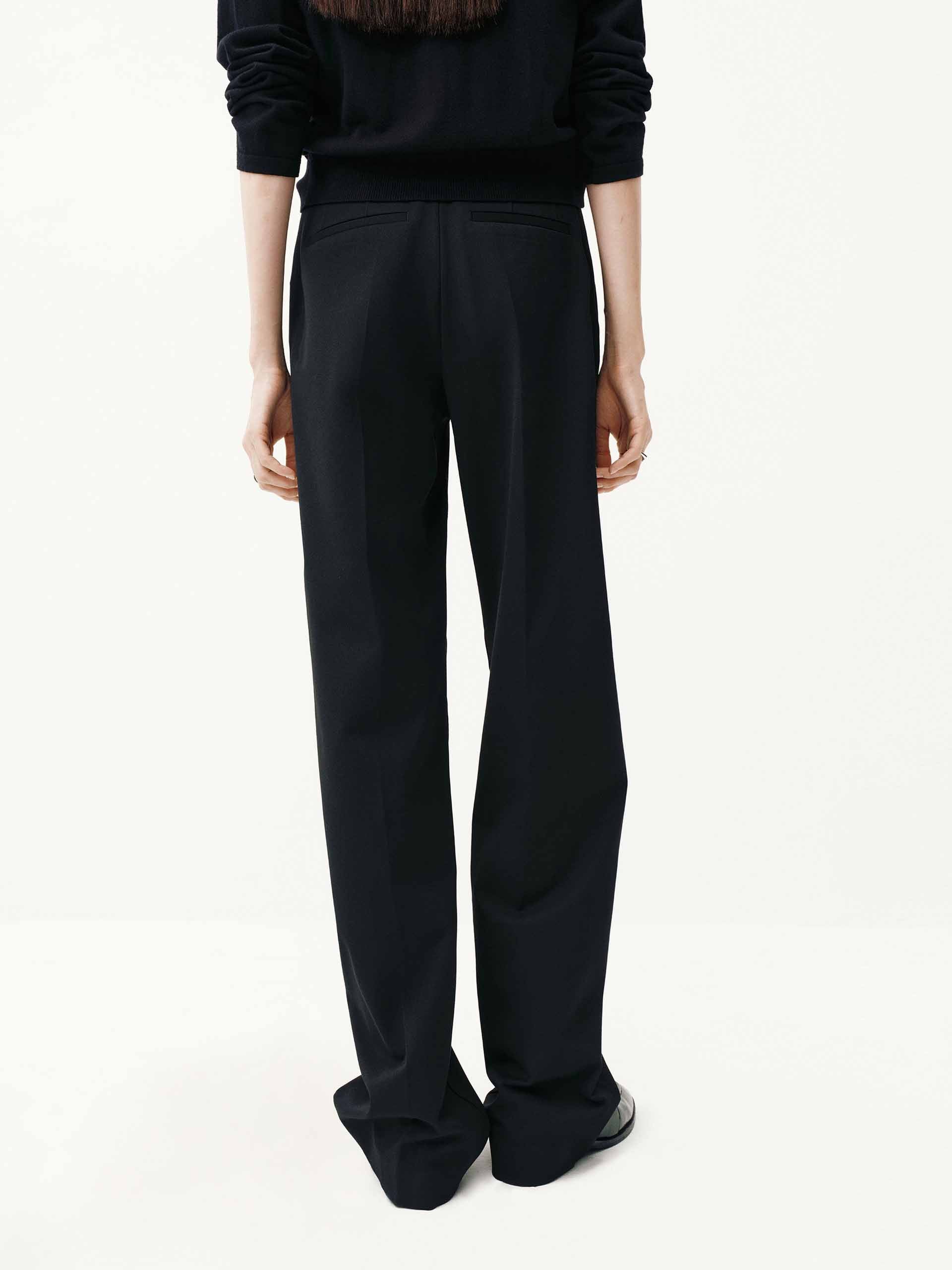Back Woven Label Trousers