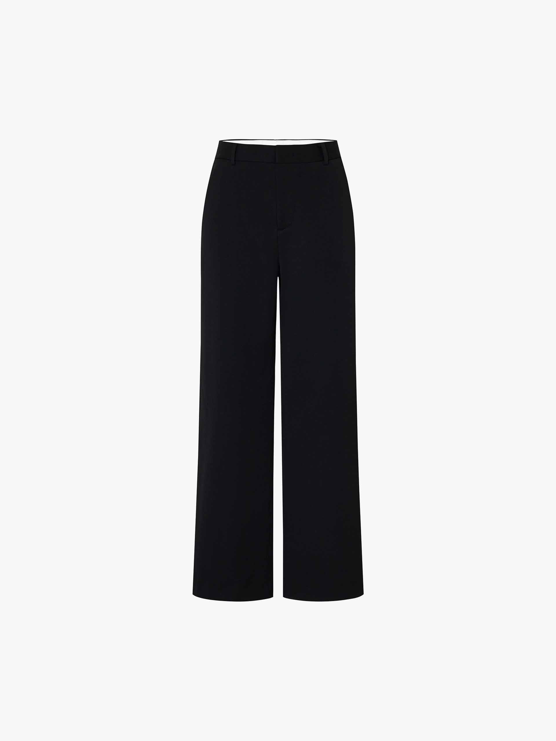 Back Woven Label Trousers