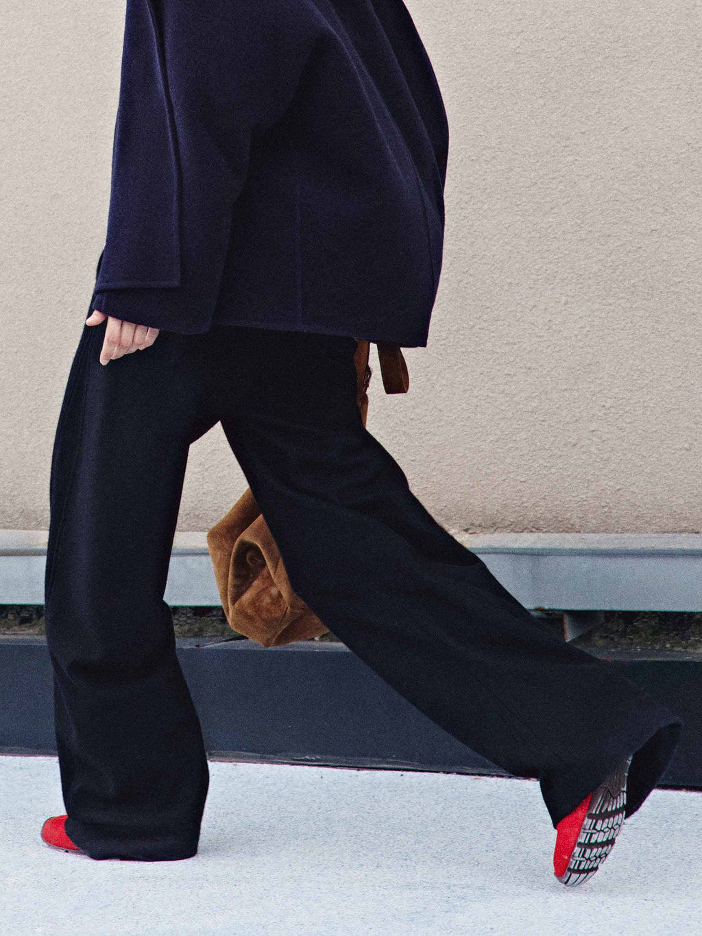 Barrel Leg Drawstring Trousers