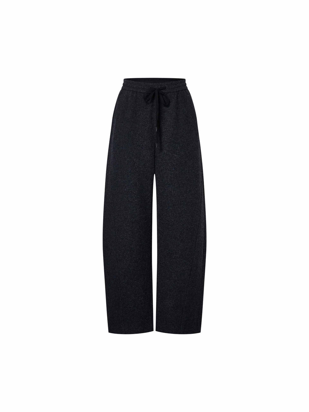 Barrel Leg Drawstring Trousers