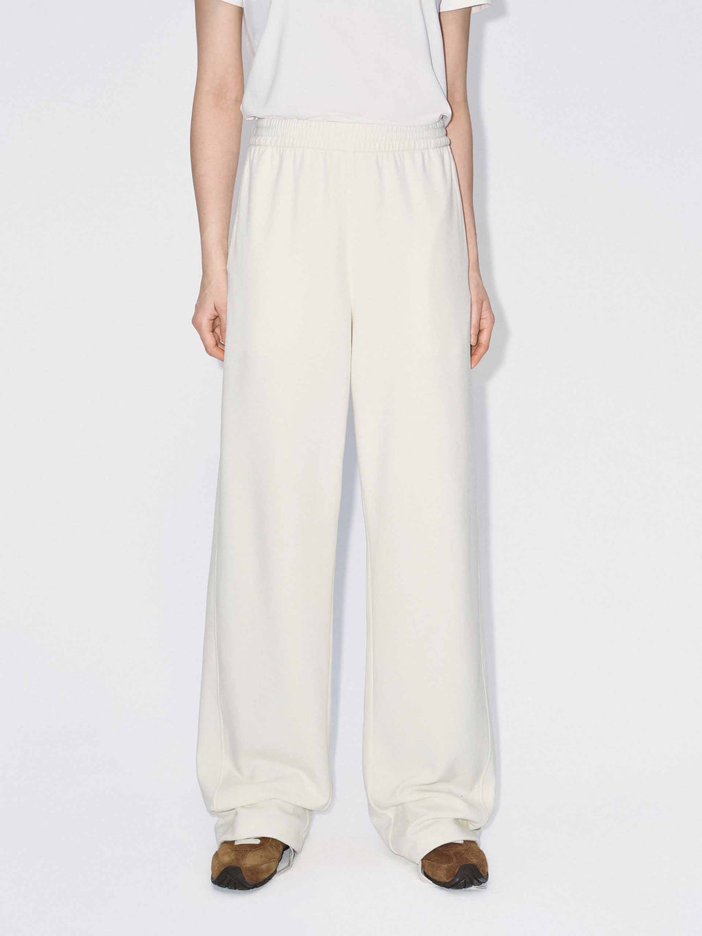 Inner Drawstring Straight Trousers
