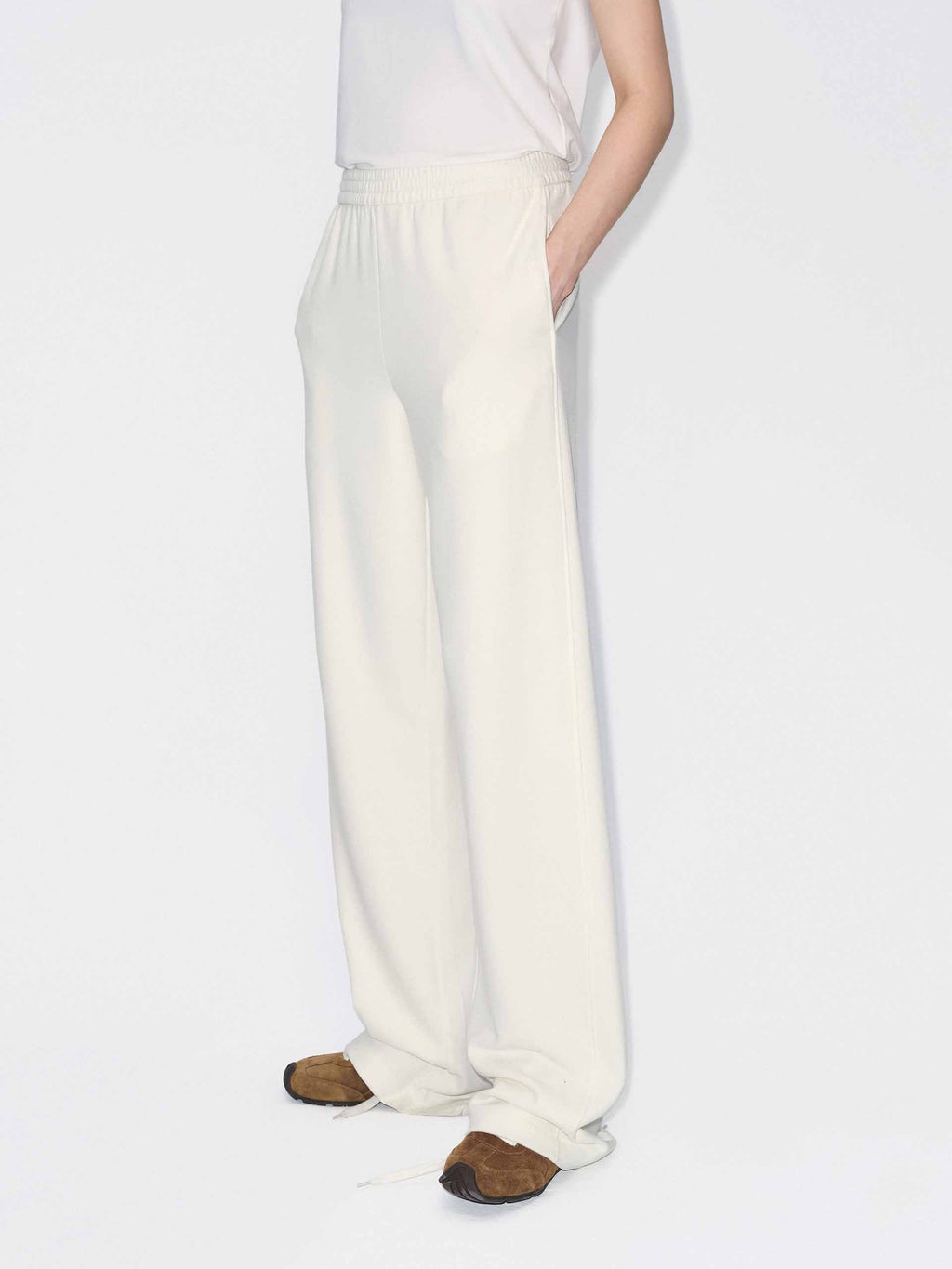 Inner Drawstring Straight Trousers