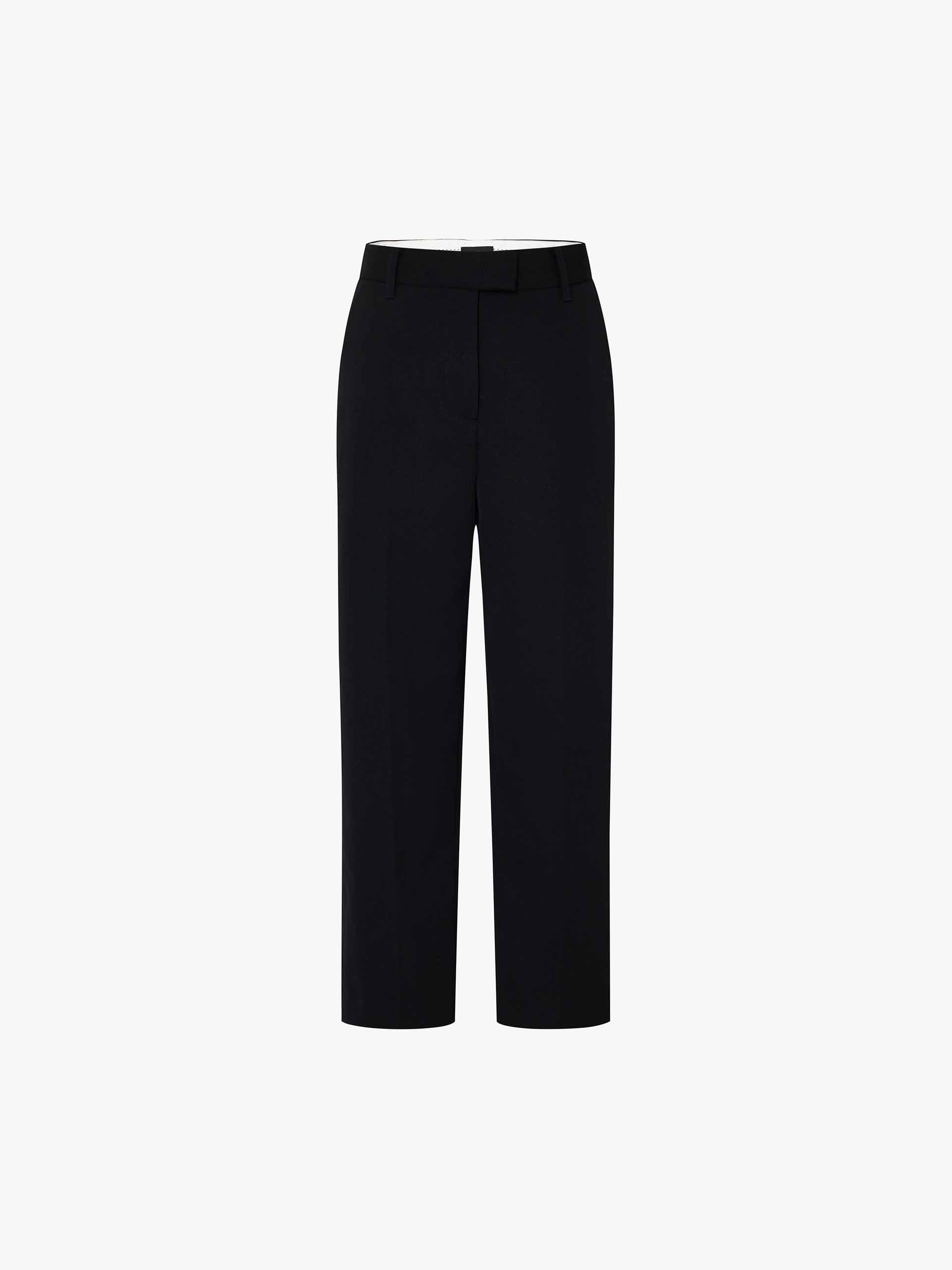 Pure Wool Tapered Trousers