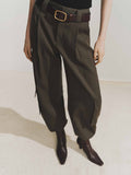 Cargo High Waist Trousers