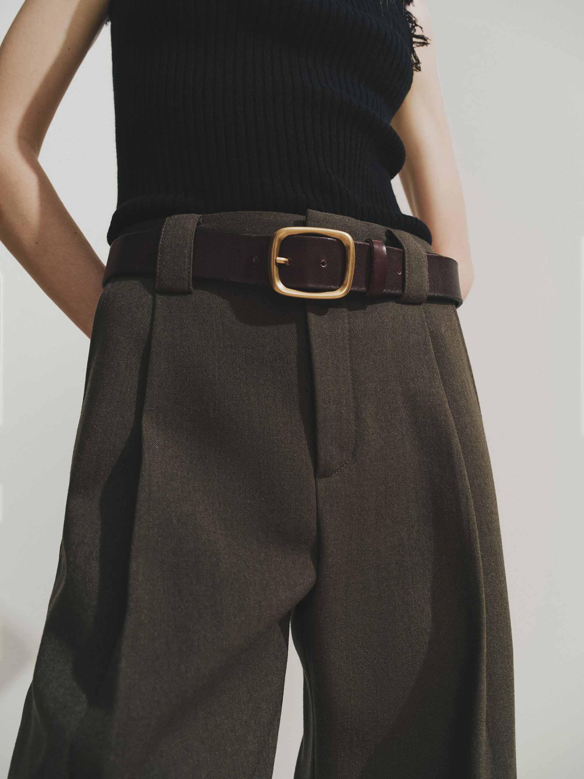 Cargo High Waist Trousers