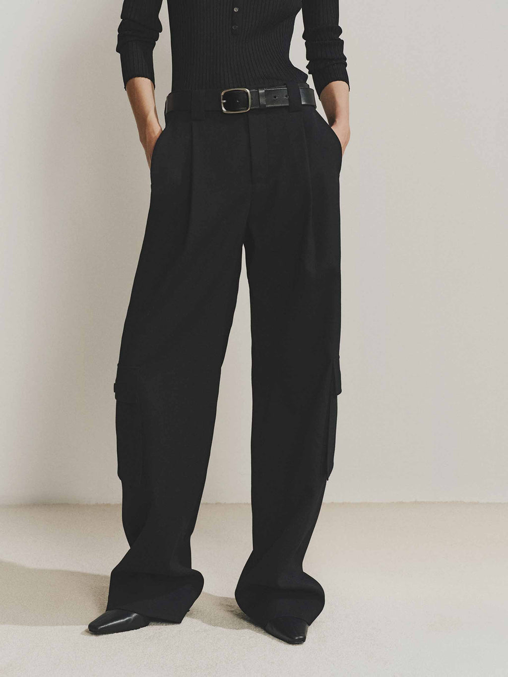 Cargo High Waist Trousers