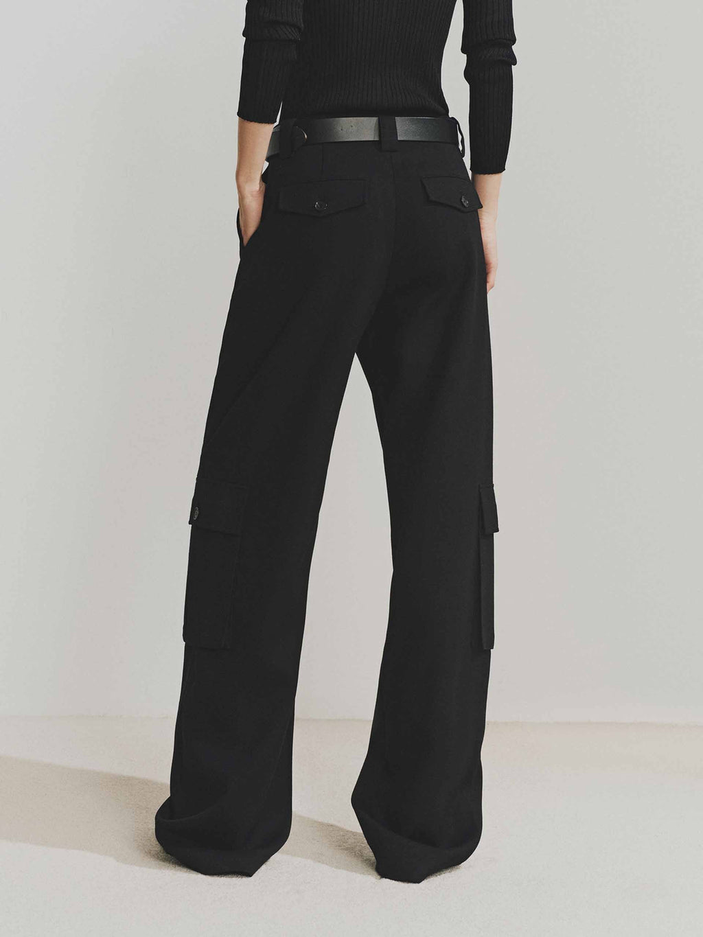 Cargo High Waist Trousers