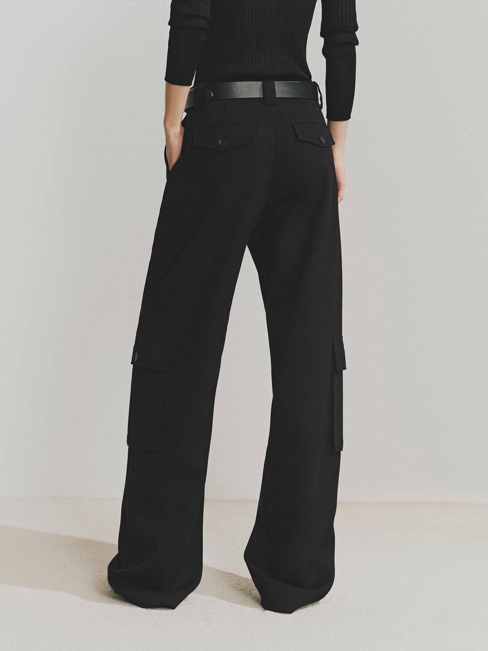 Cargo High Waist Trousers