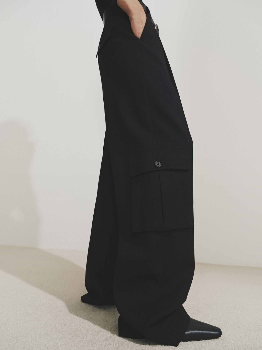 Cargo High Waist Trousers