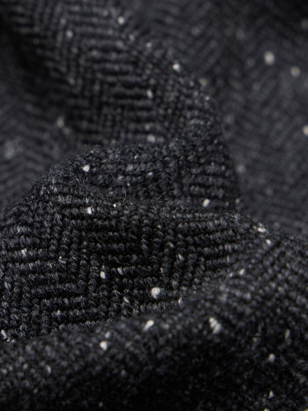 Wool Blend Barrel Pants