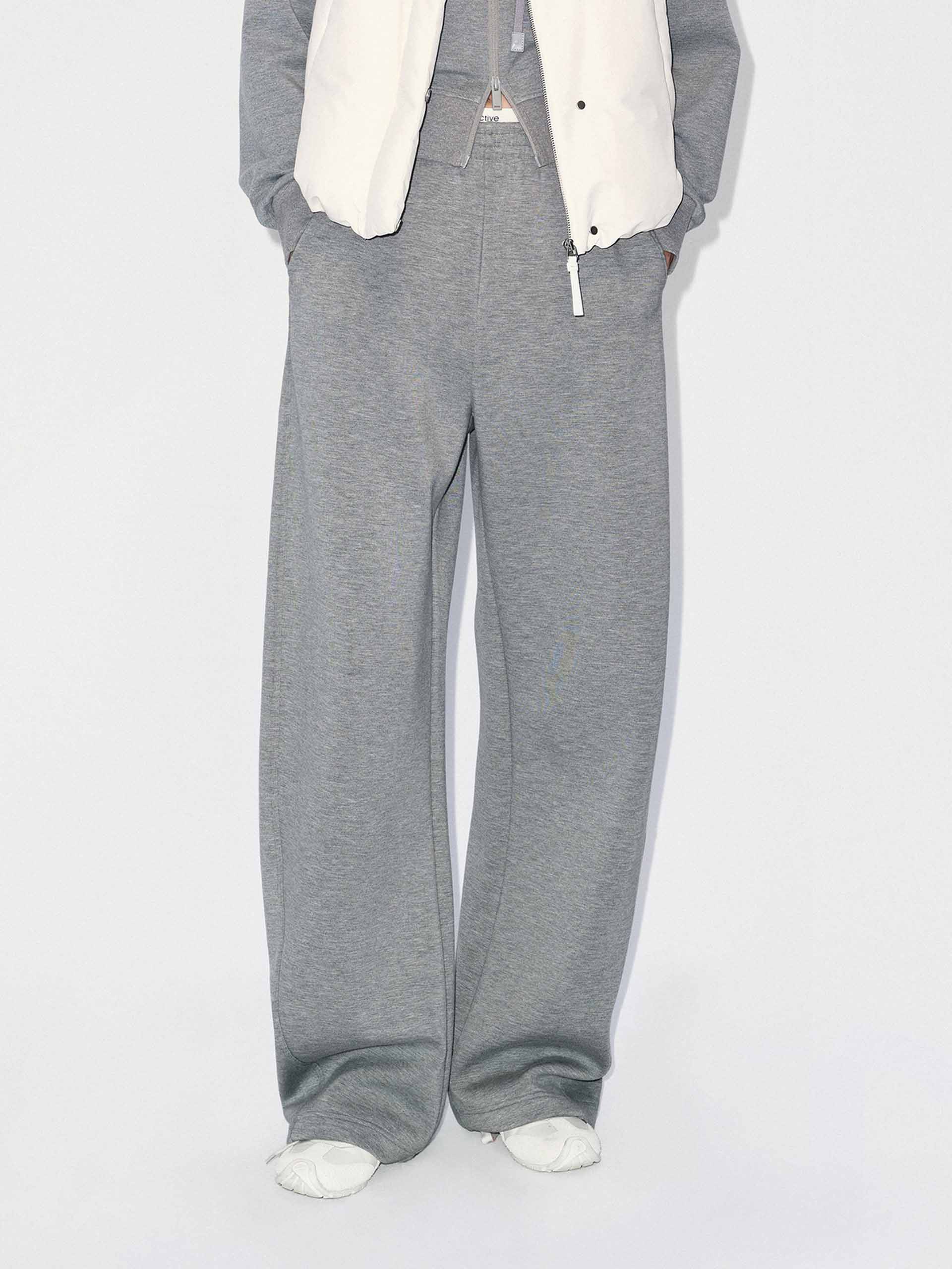 Layered Waistband Barrel Pants