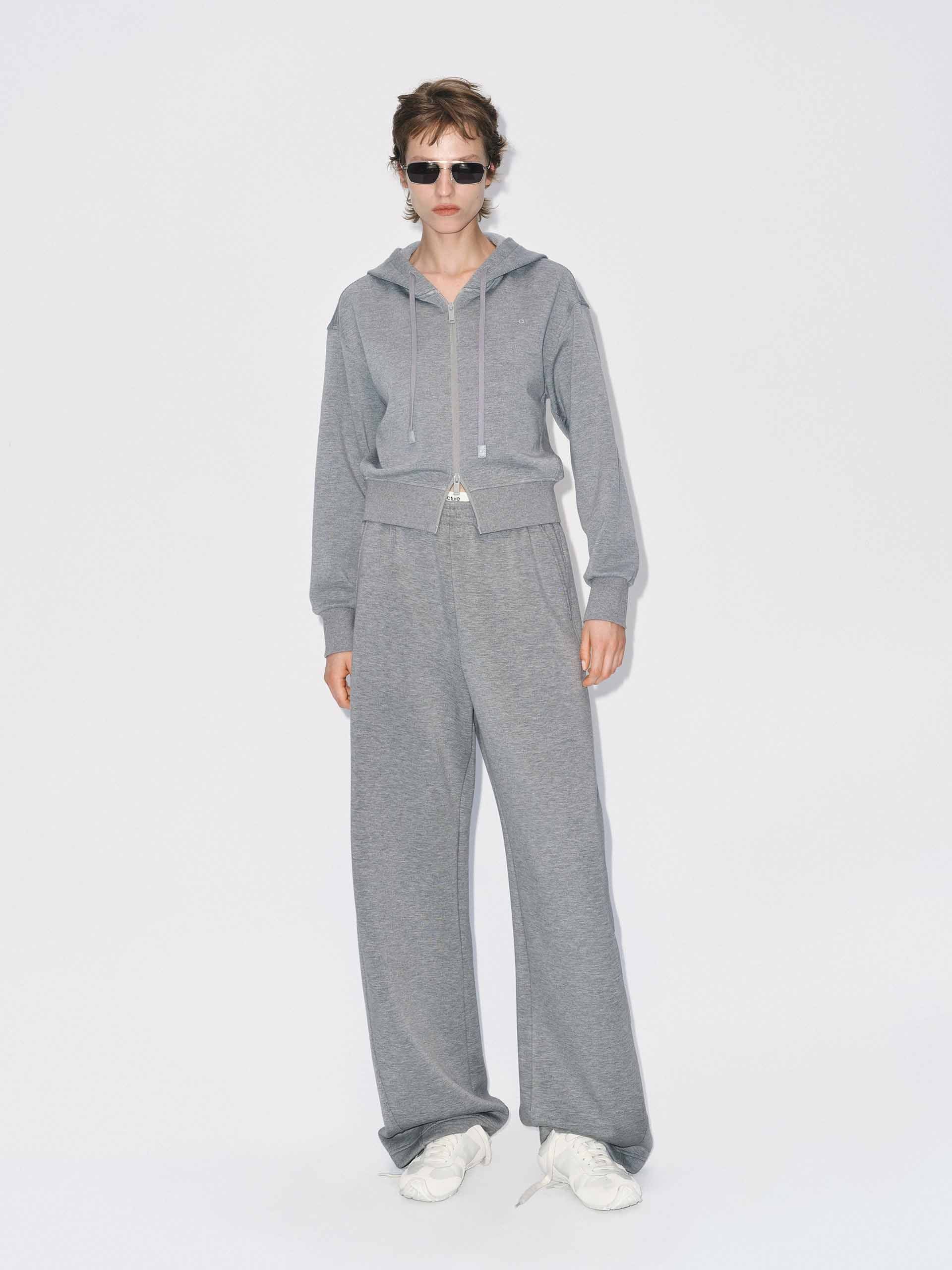 Layered Waistband Barrel Pants