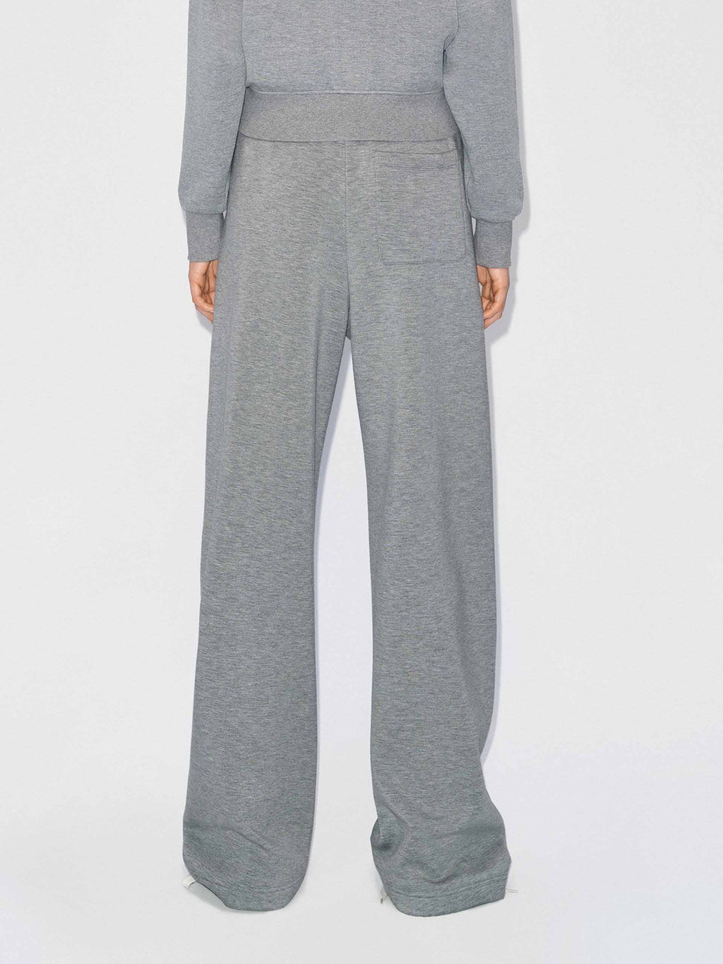 Layered Waistband Barrel Pants