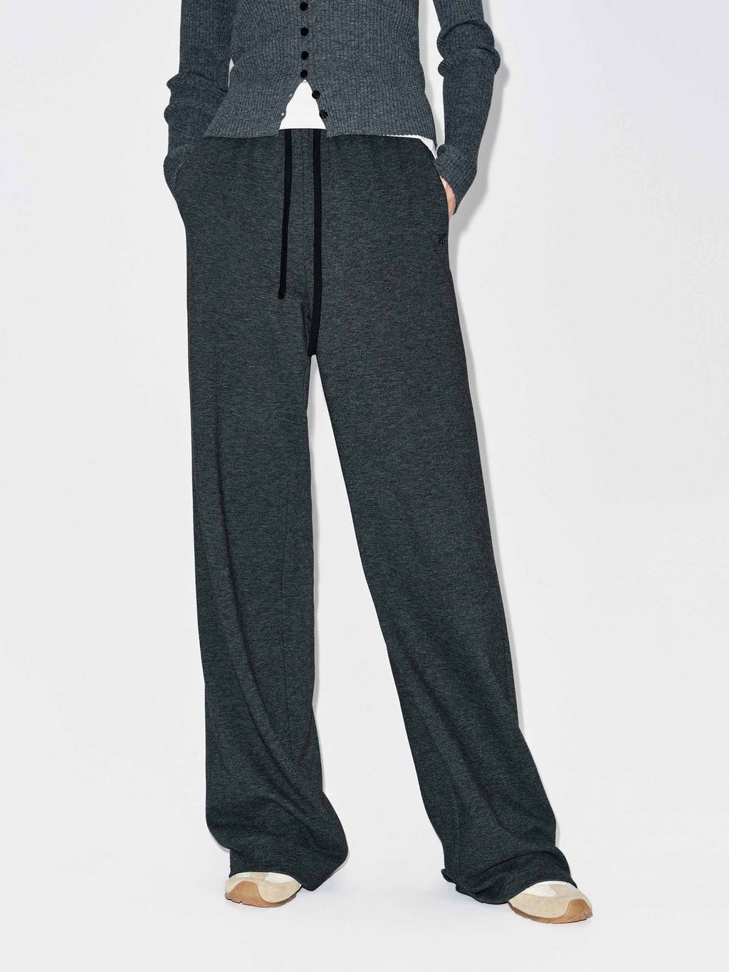 Drawstring Detail Leisure Trousers