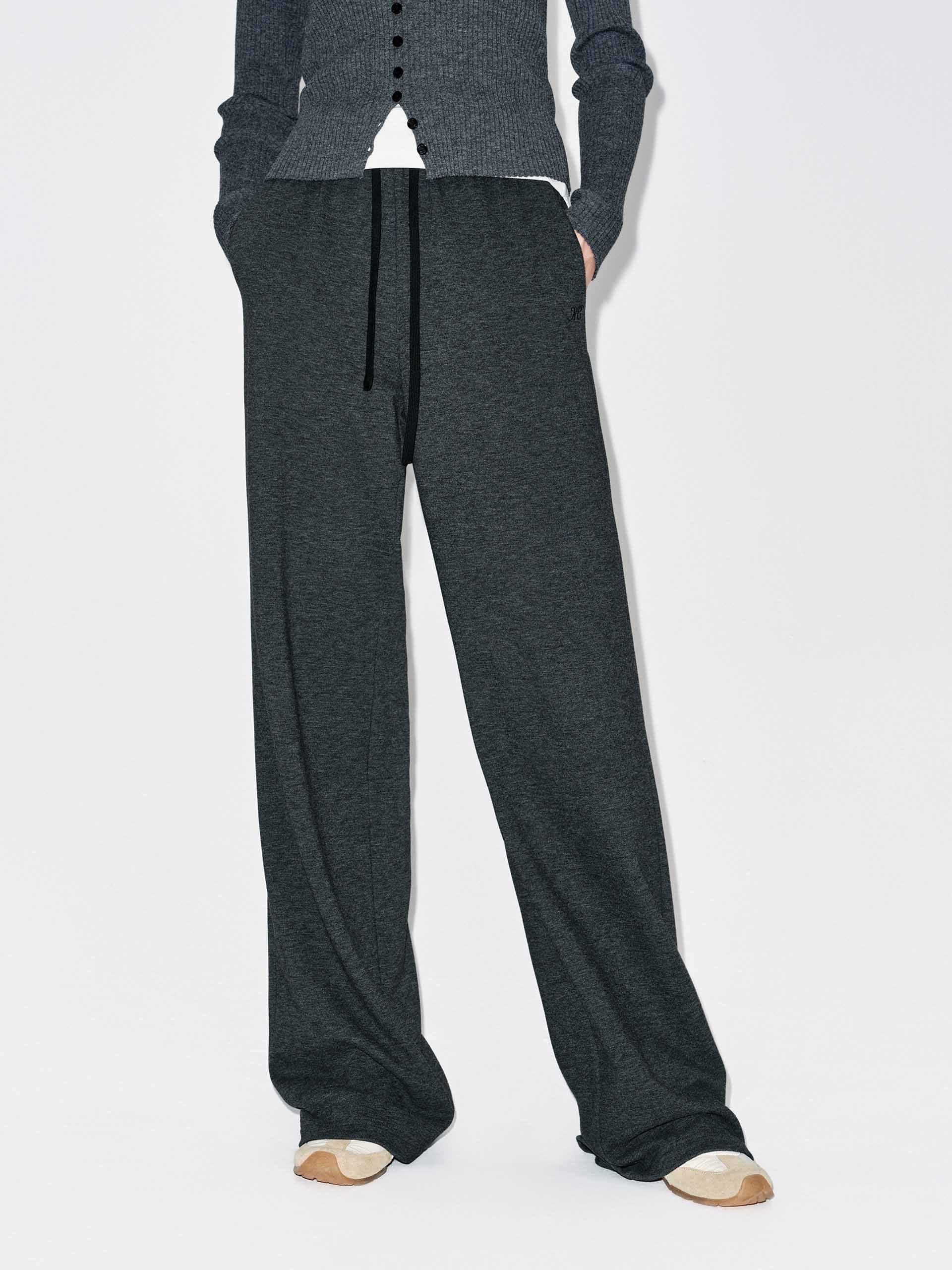 Drawstring Detail Leisure Trousers