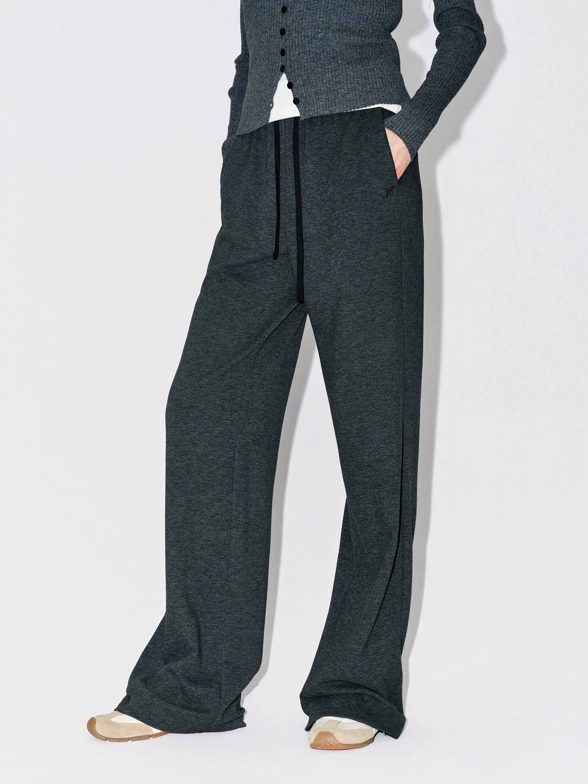 Drawstring Detail Leisure Trousers