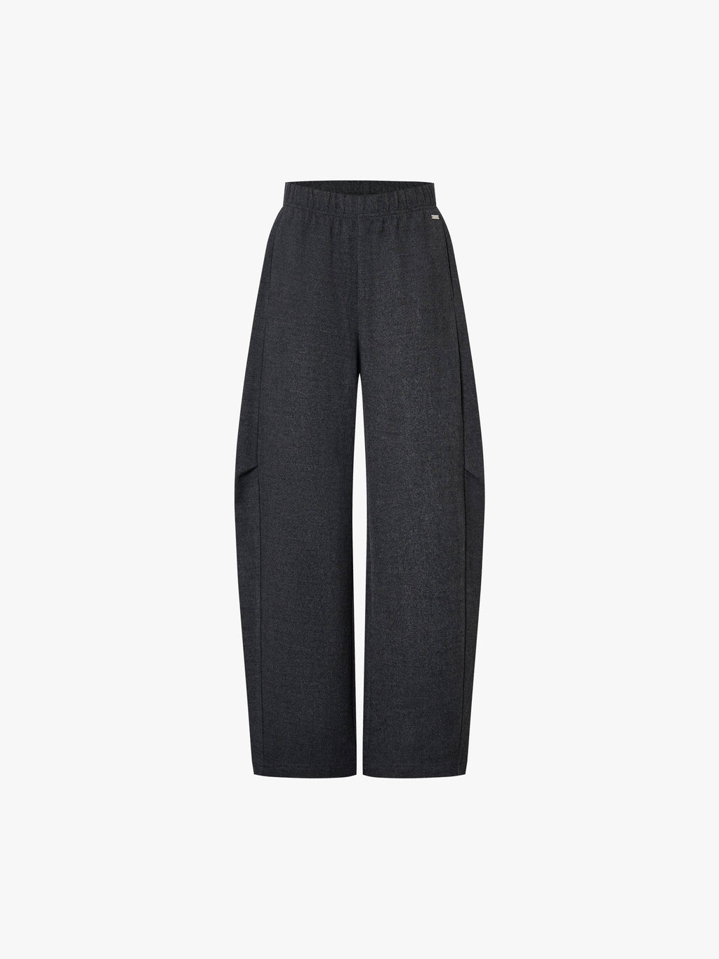 Drawstring Barrel Leg Trousers