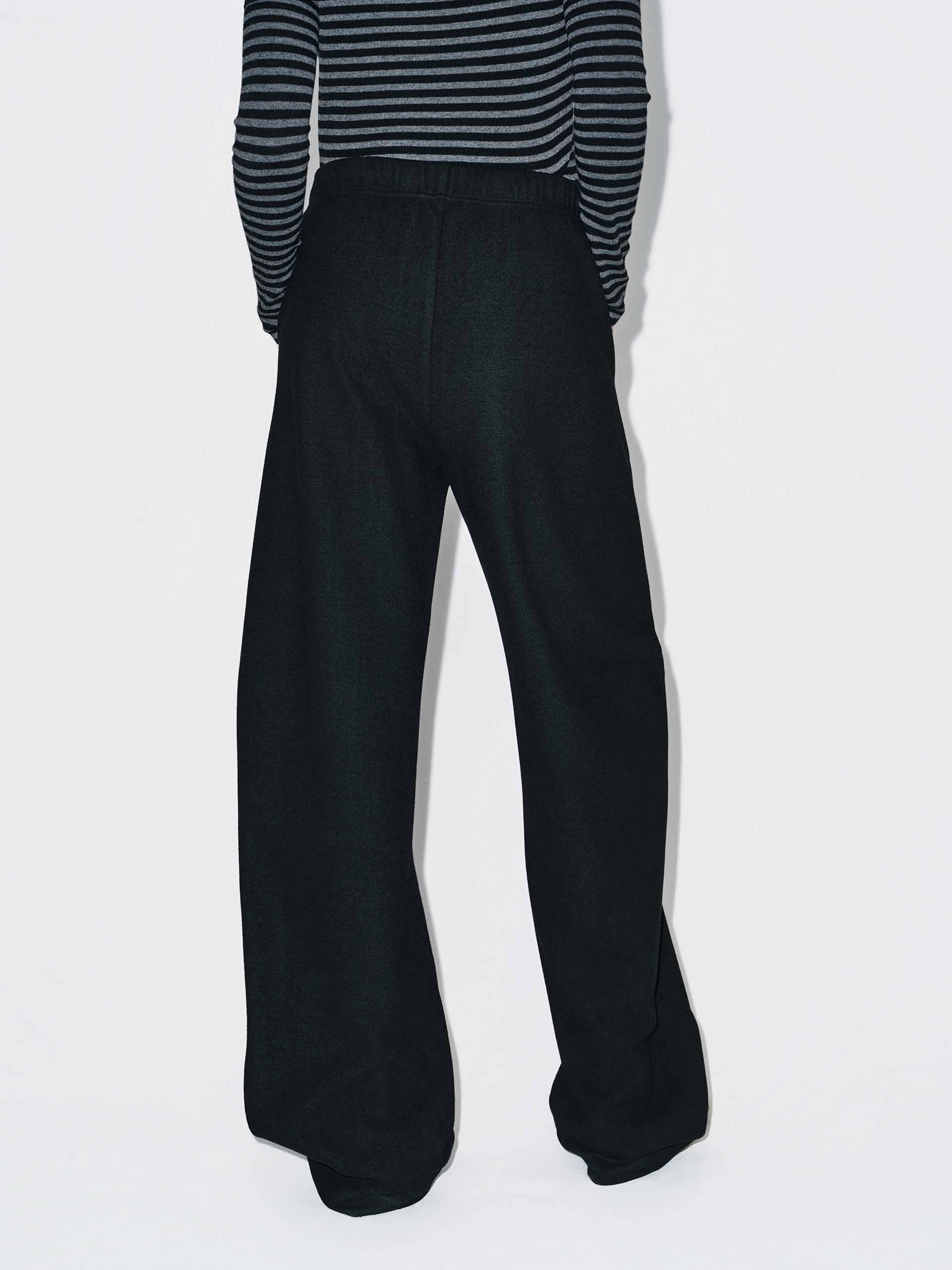 Drawstring Barrel Leg Trousers