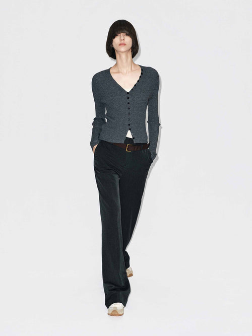 Belted Straight Leg Pants