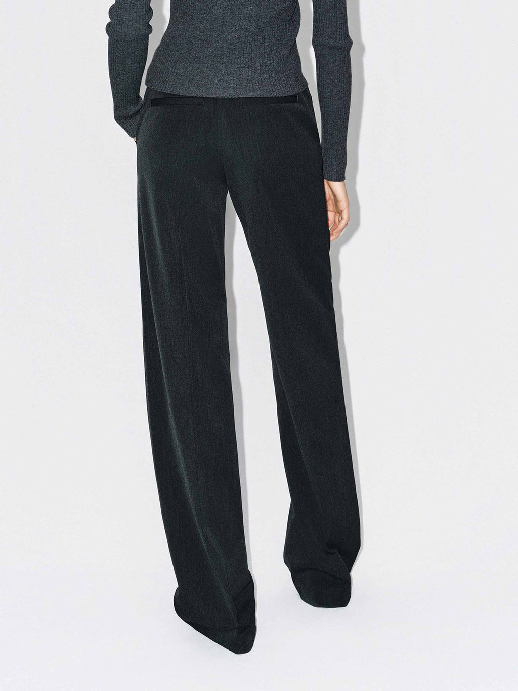 Belted Straight Leg Pants