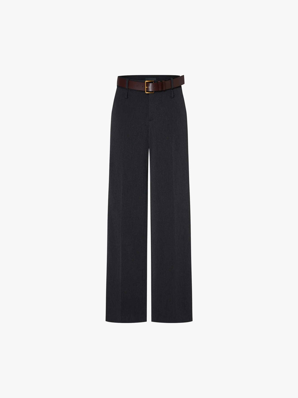 Belted Straight Leg Pants