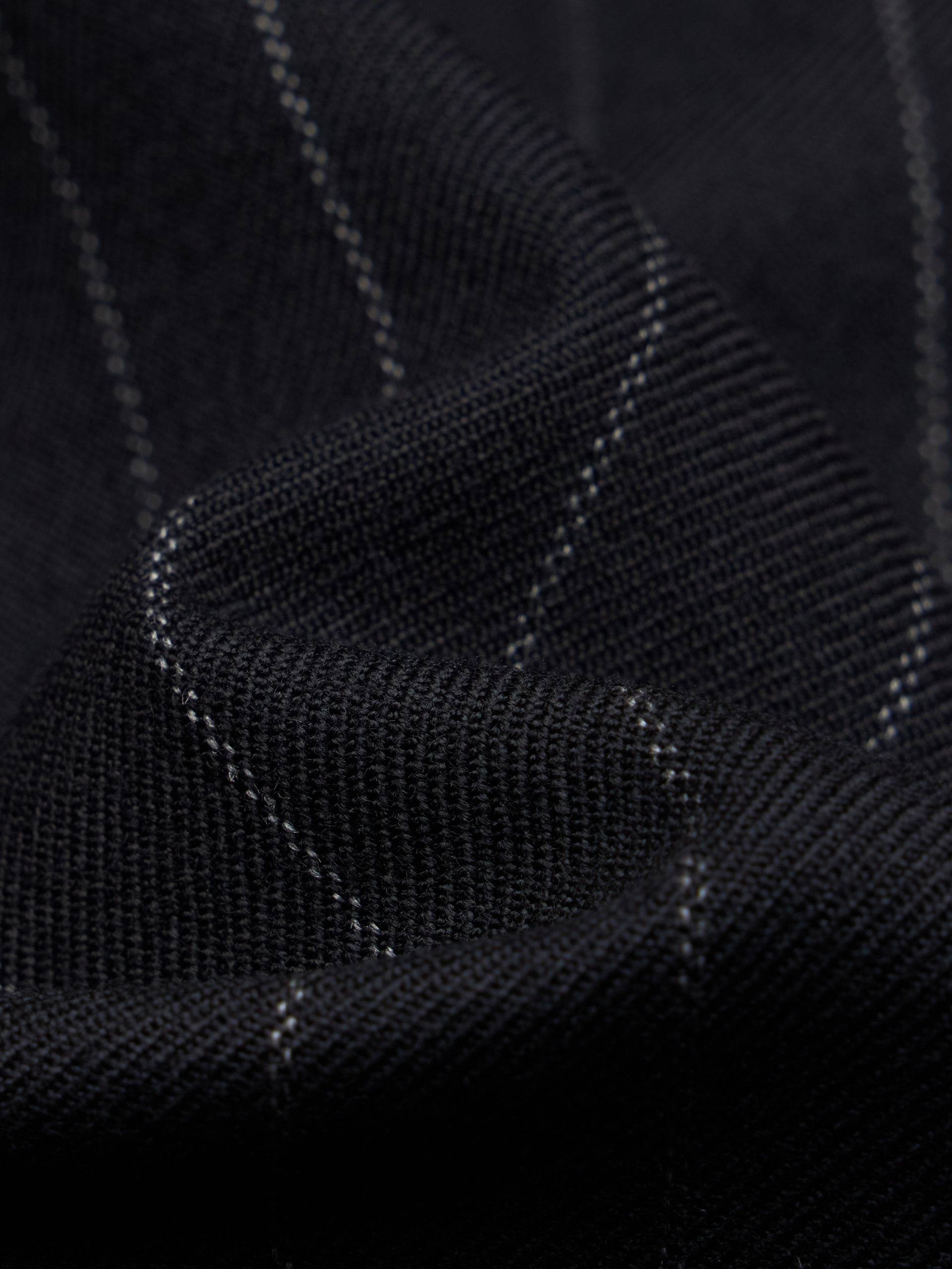 Pinstripe Drawstring Trousers