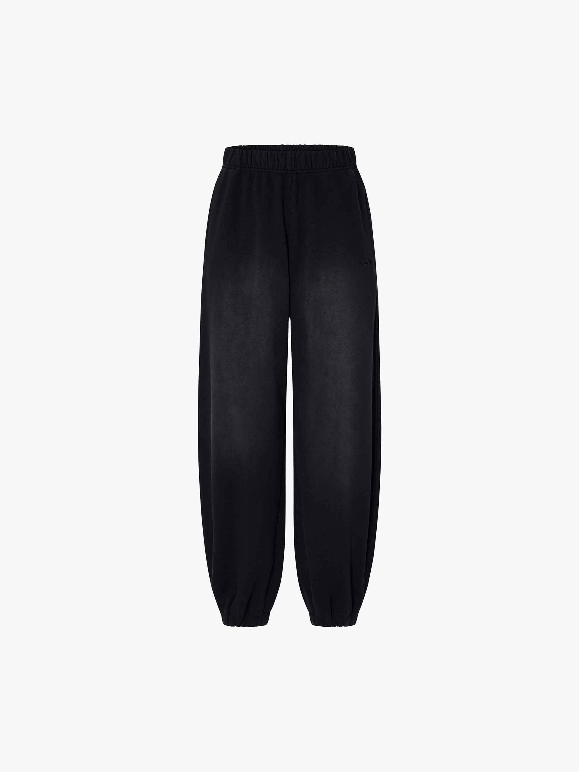 Drawstring Detail Cotton Pants