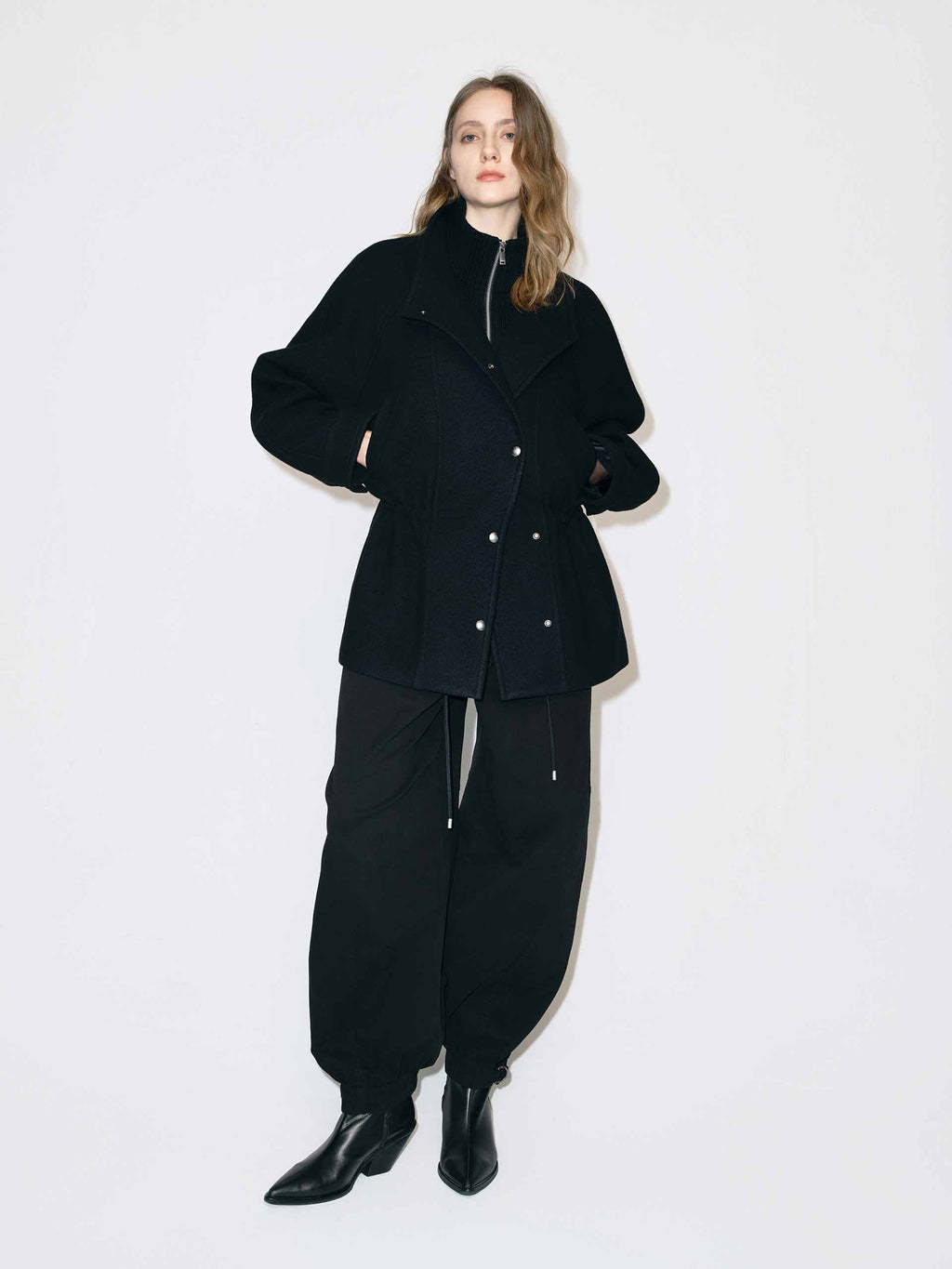 Elasticated Hem Cotton Pants