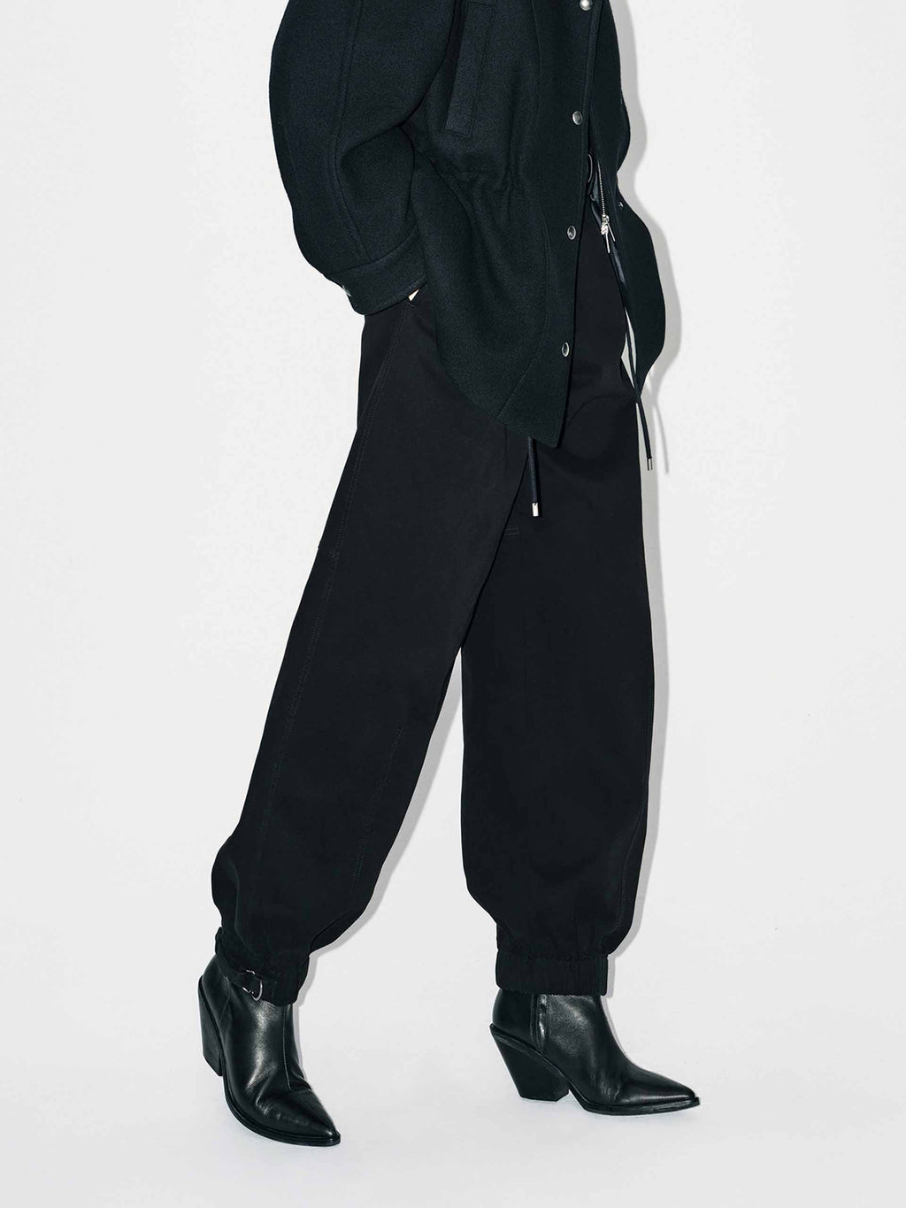 Elasticated Hem Cotton Pants