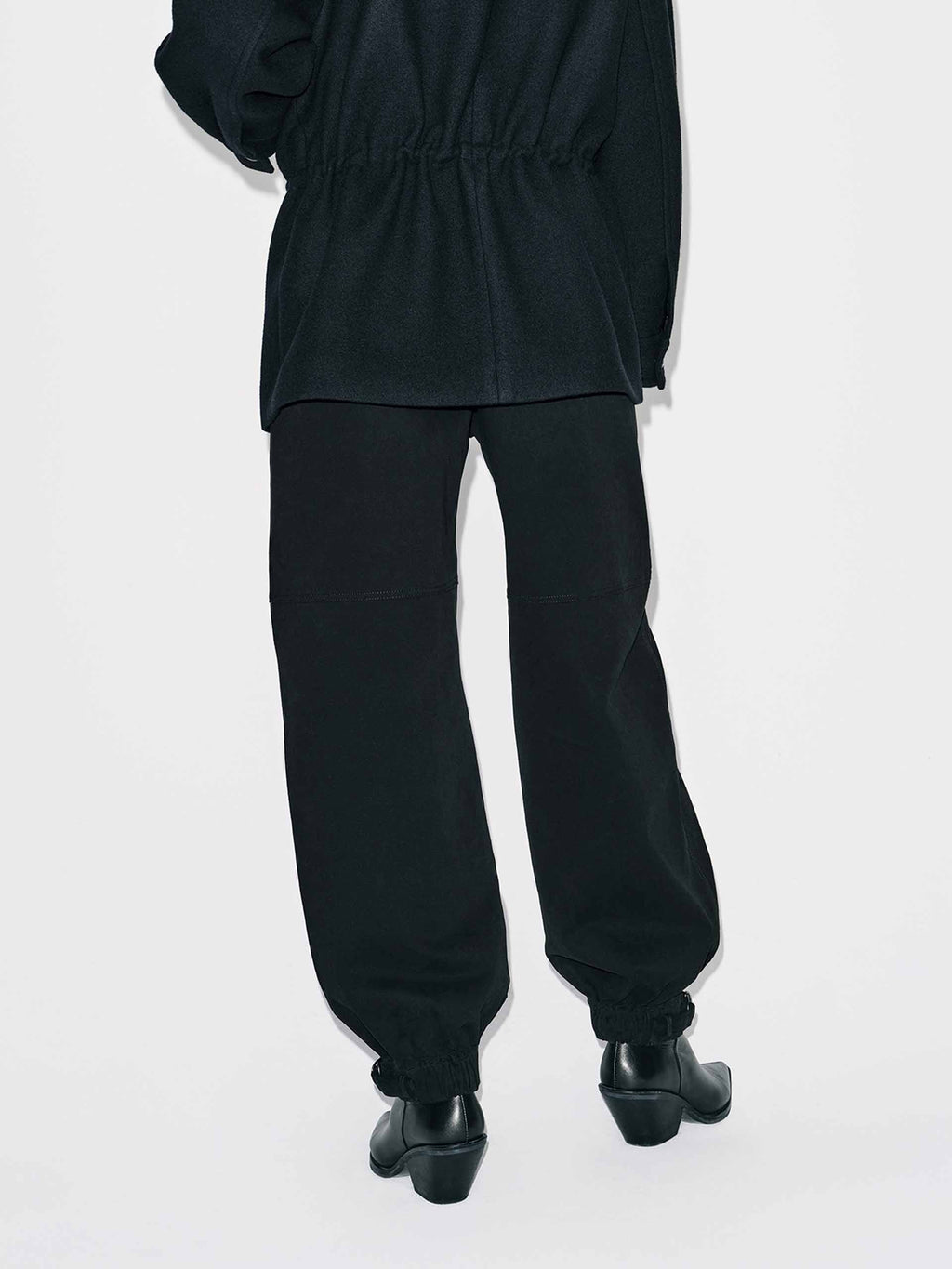 Elasticated Hem Cotton Pants