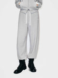 Cotton Drawstring Detail Pants