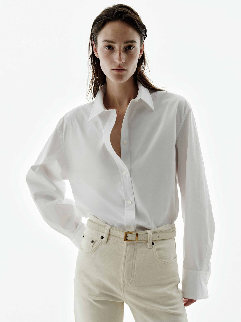 Pure Cotton Button Shirt