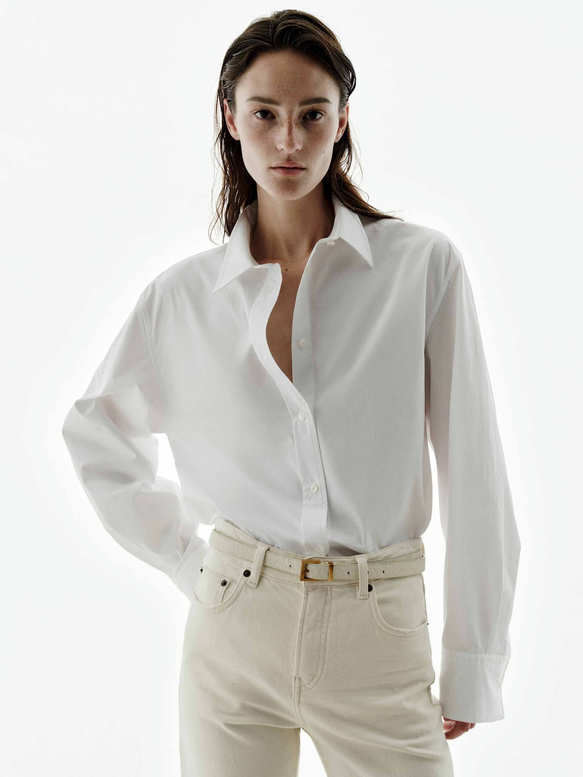 Pure Cotton Button Shirt