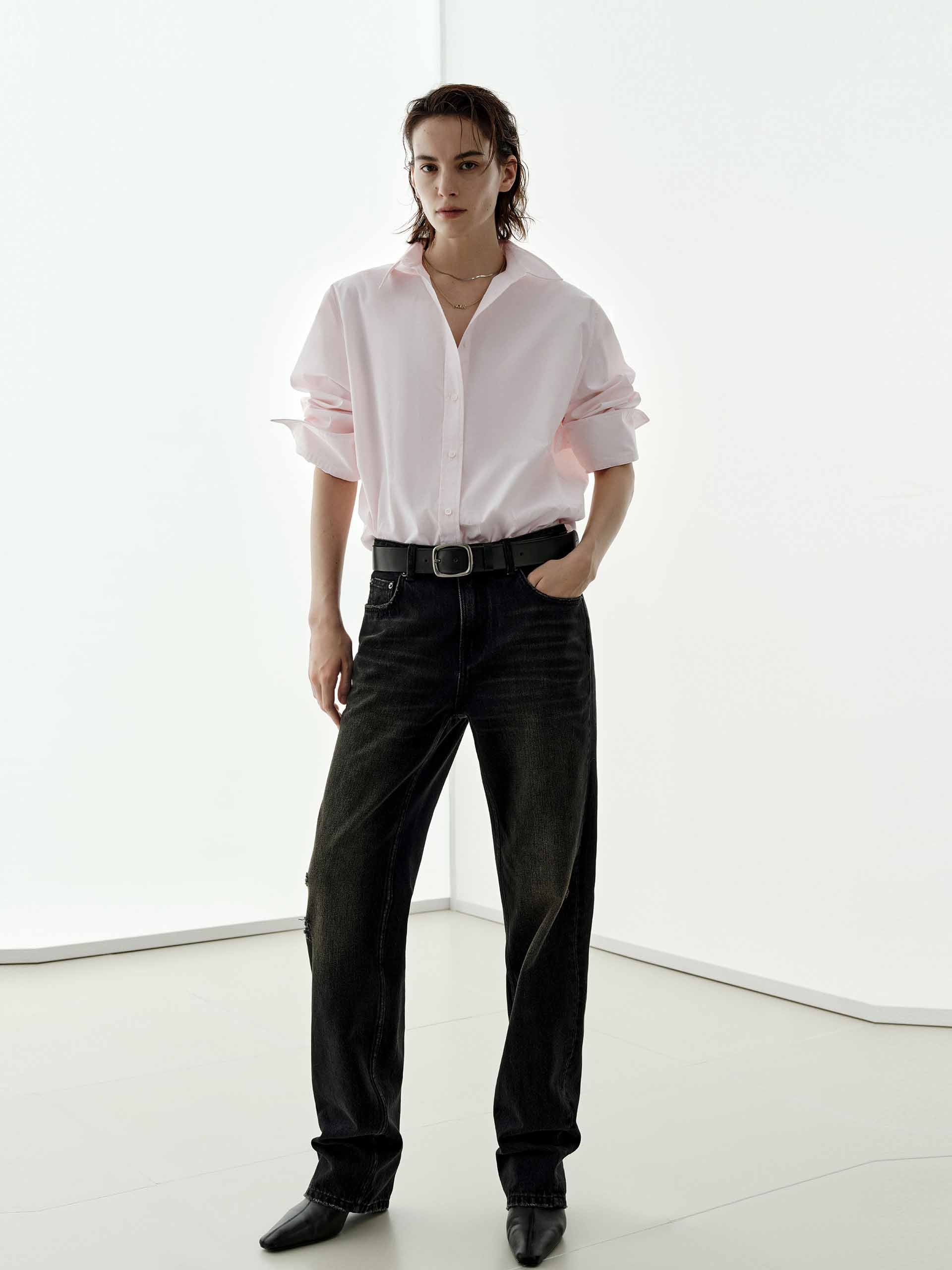Pure Cotton Button Shirt