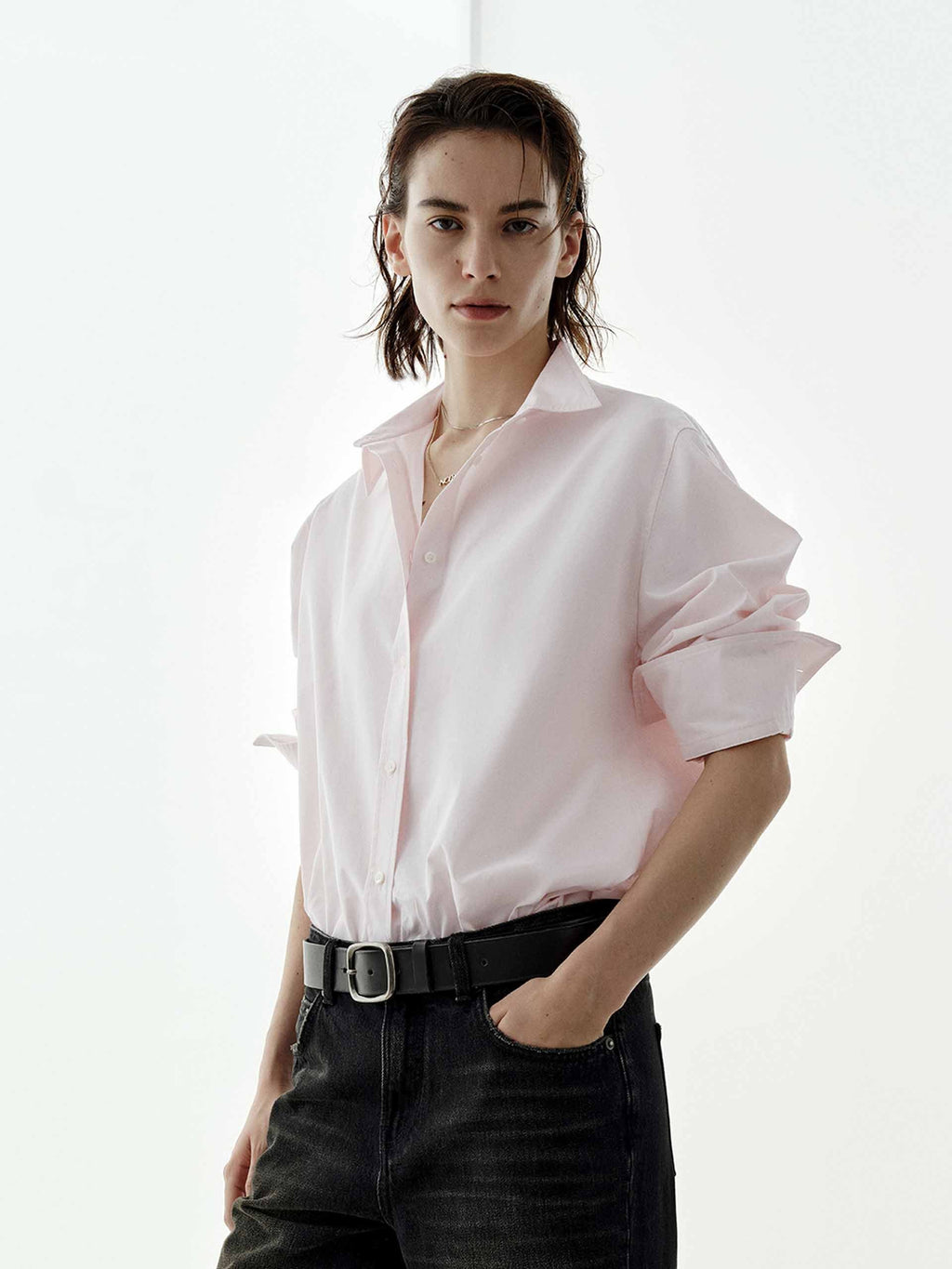 Pure Cotton Button Shirt