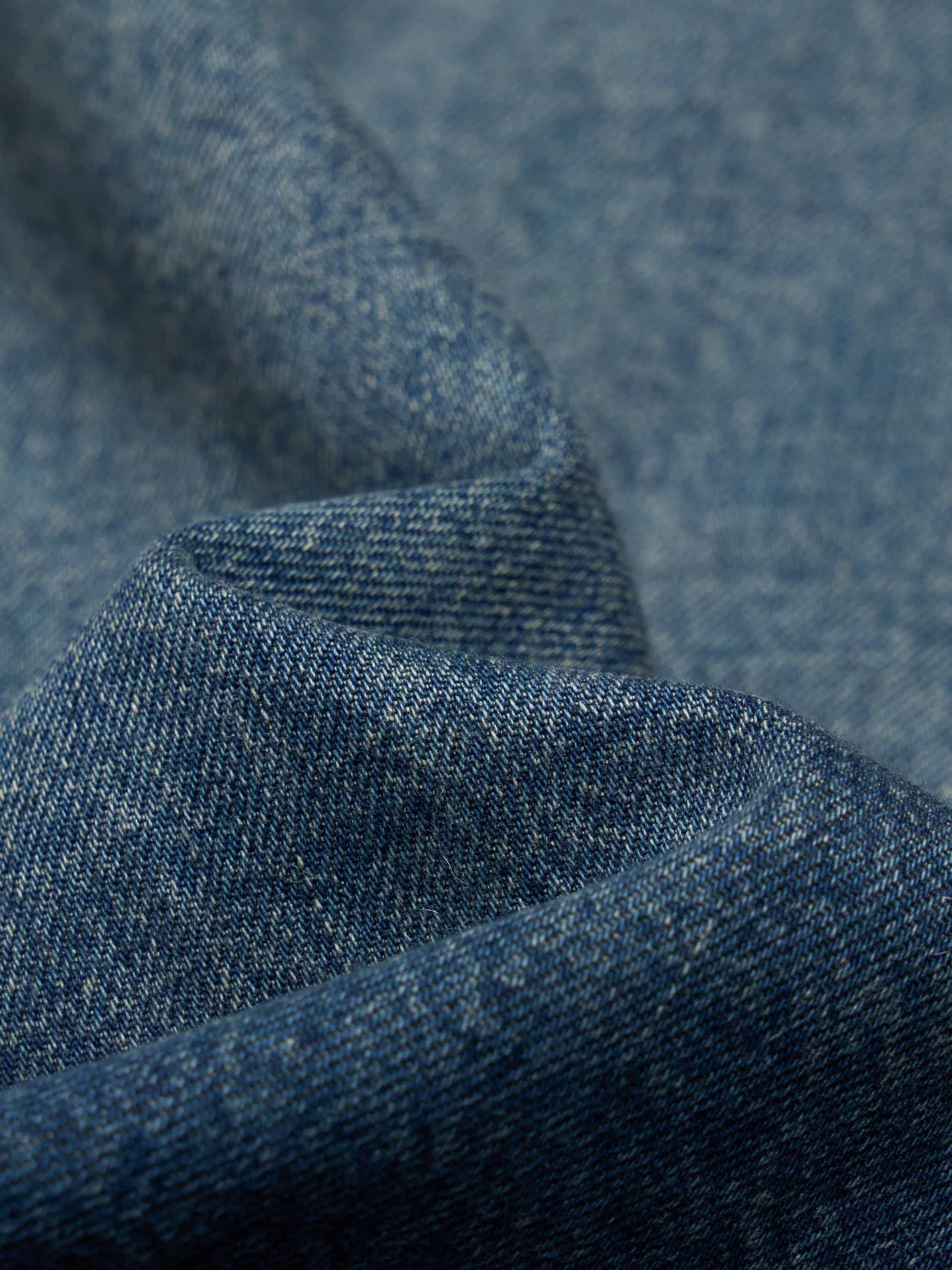 Include Necktie Denim Shirt