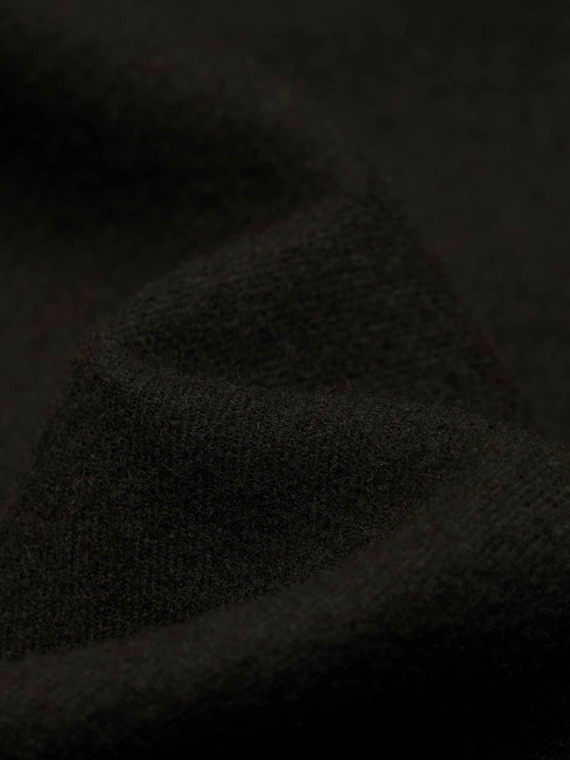 Wool Blend Military Style Shirt