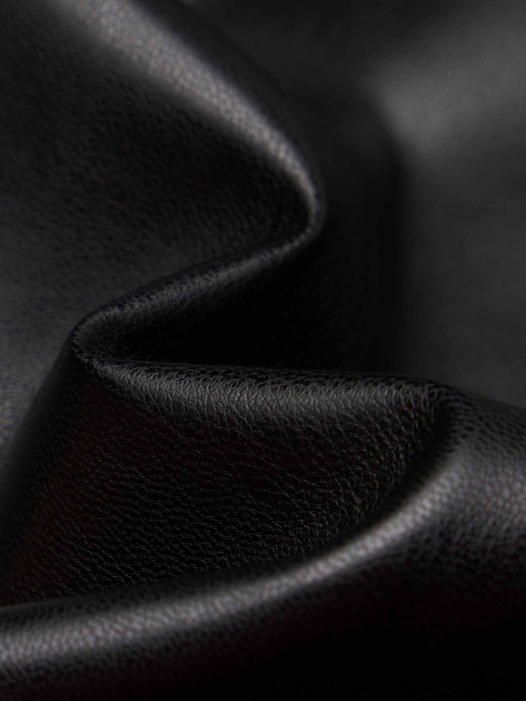 A-line PU Leather Skirt