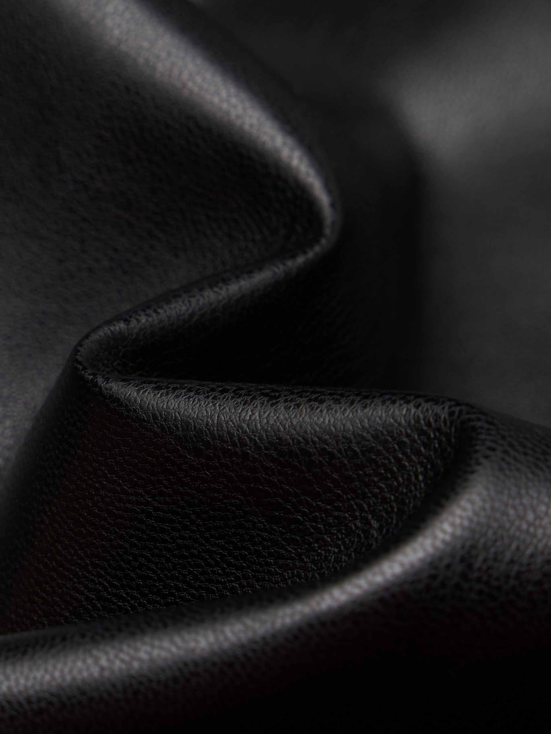 A-line PU Leather Skirt