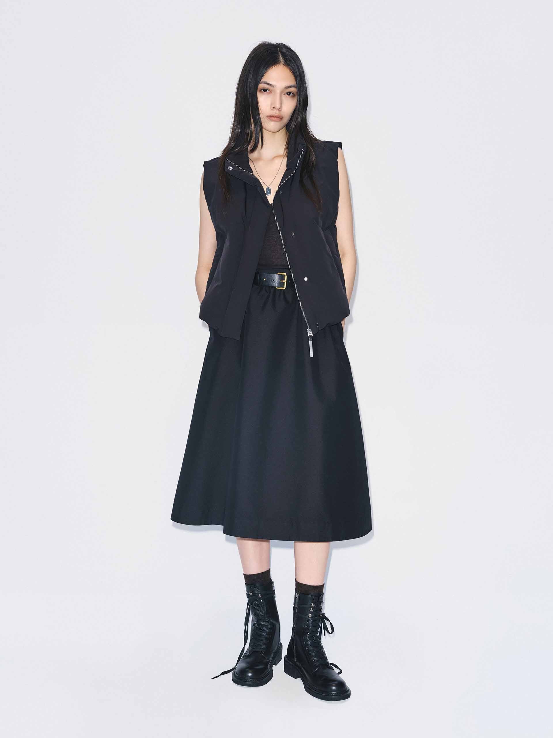 Included Belt A-line Skirt