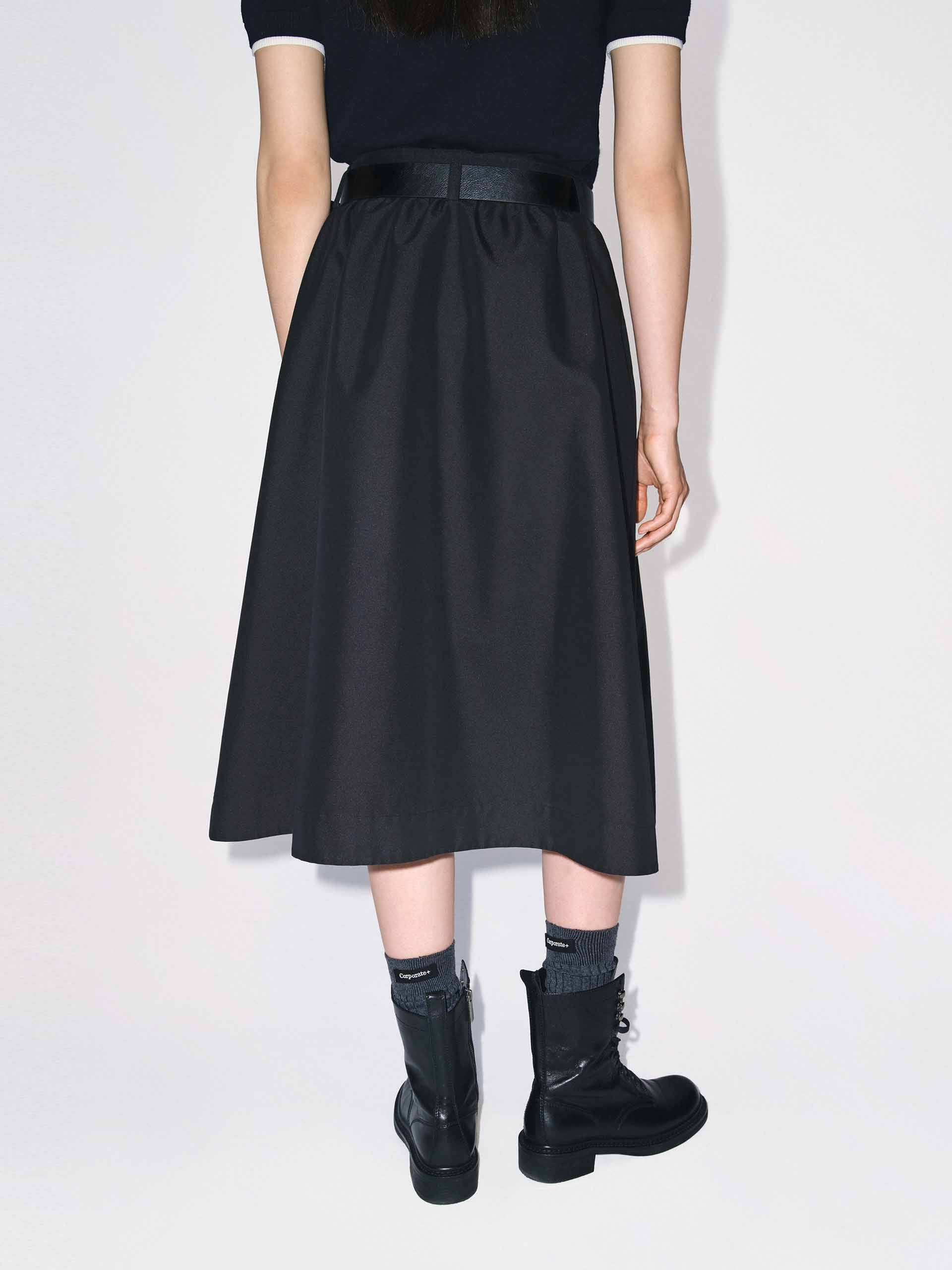 Included Belt A-line Skirt