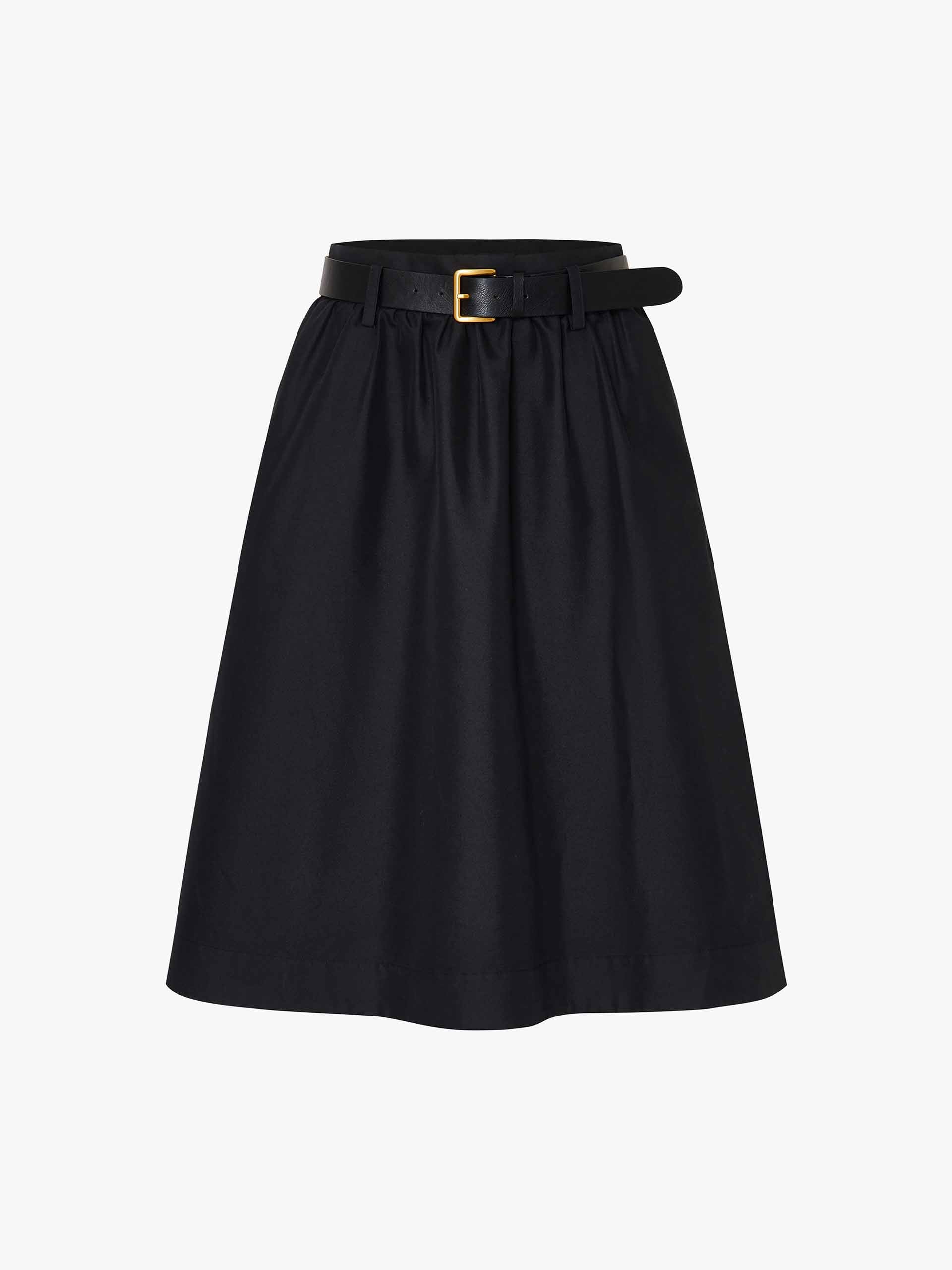 Included Belt A-line Skirt