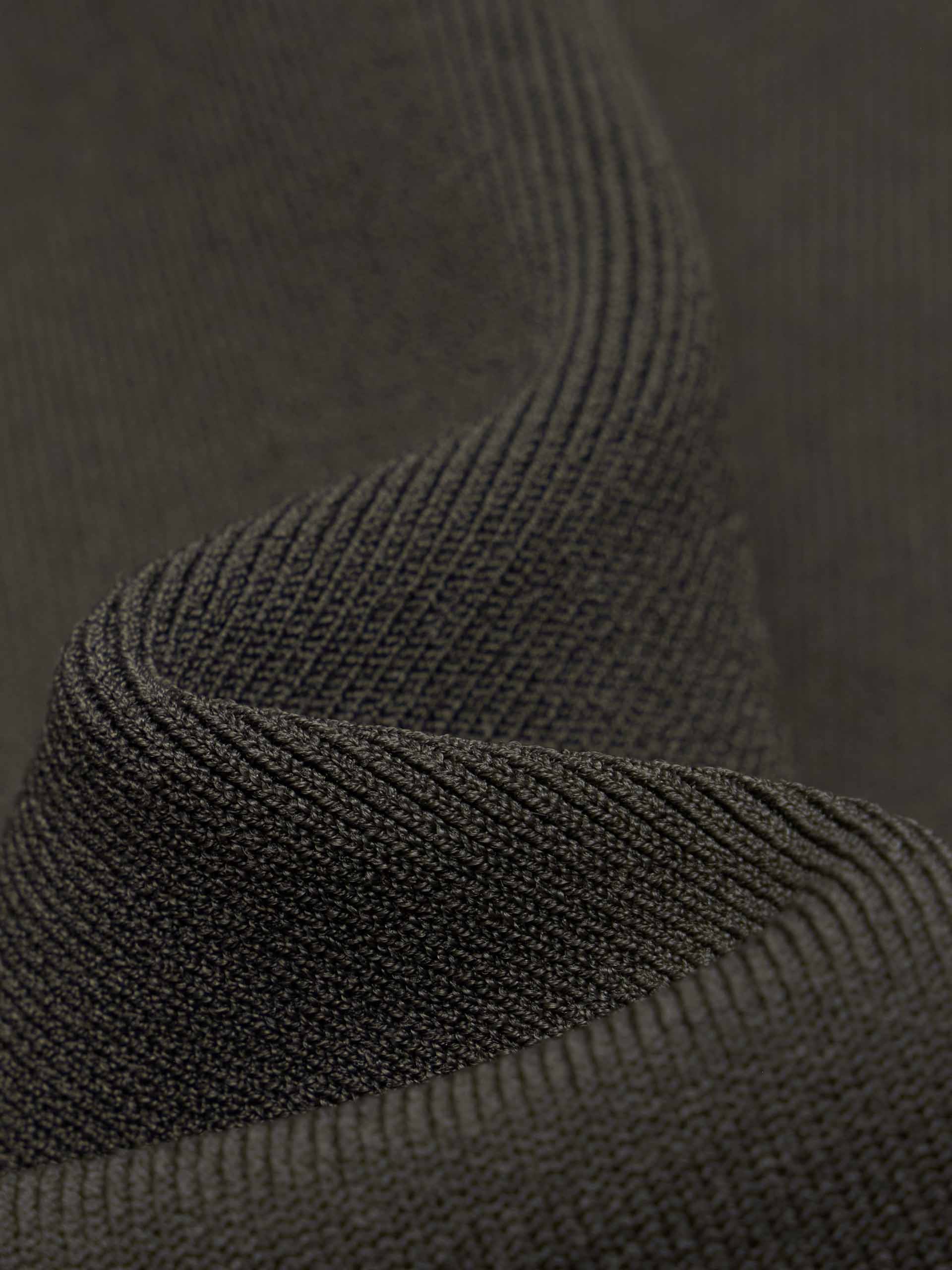 Side Zipper A-line Skirt