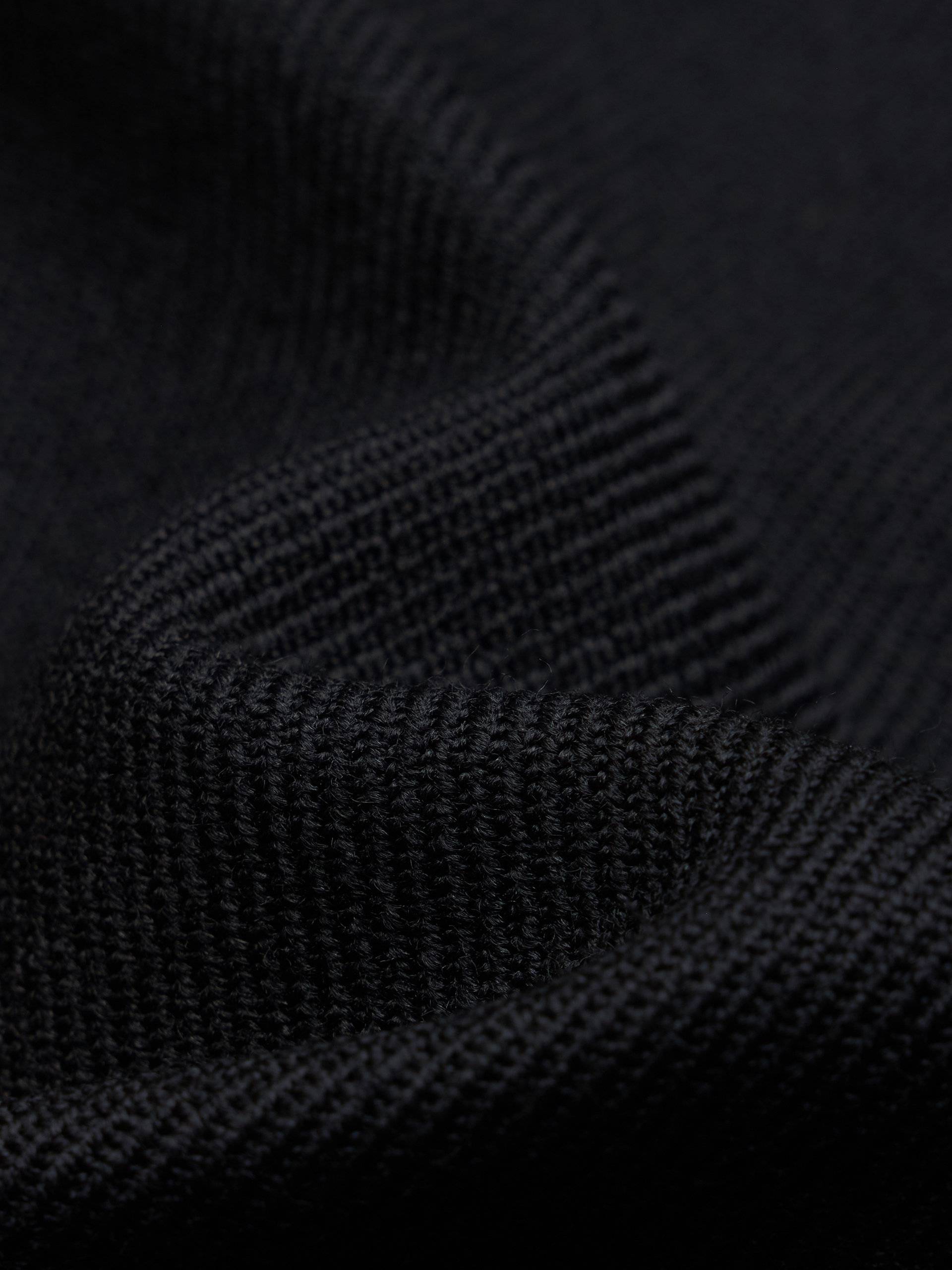 Side Slit Mini Wool Skirt