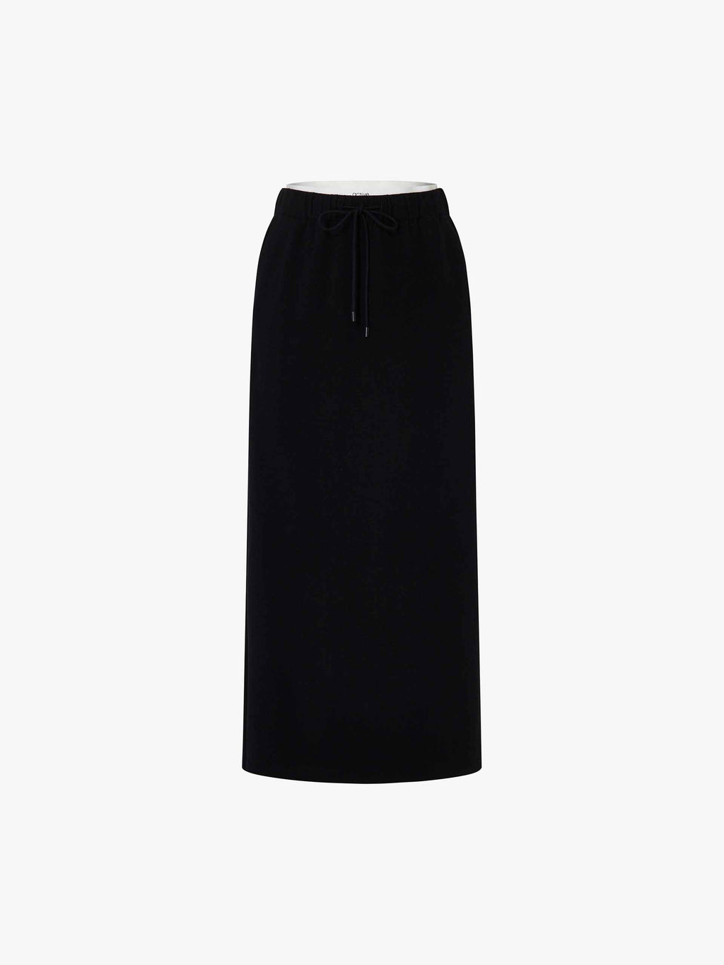 Paneled Waistband Drawstring Skirt