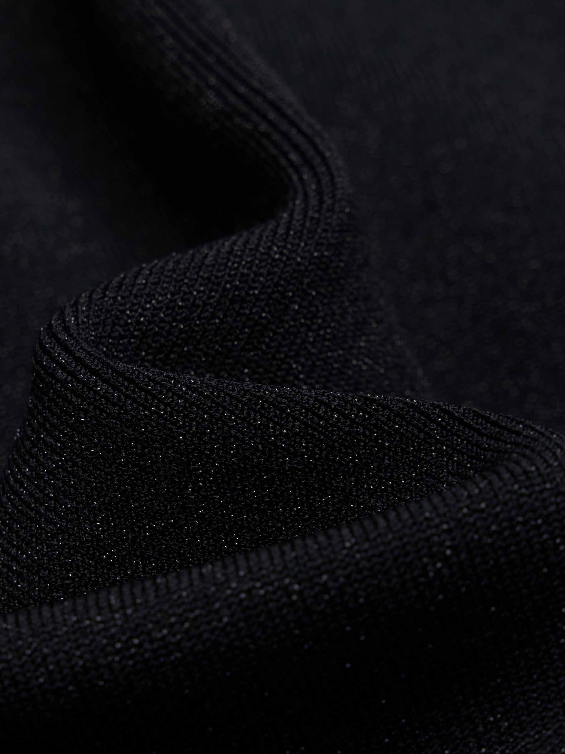 Lurex Detail Mini Skirt