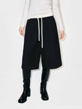 Relaxed Midi Length Shorts